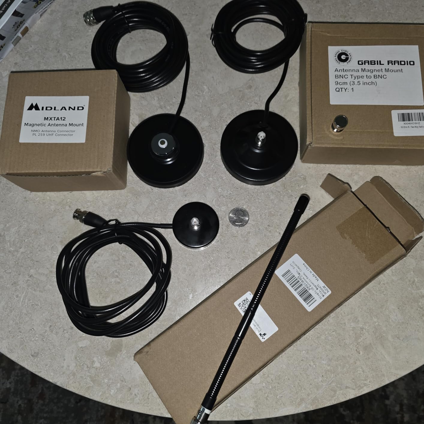 Midland MicroMobile MXTA12 Antenna Mag Mount customer photo 2