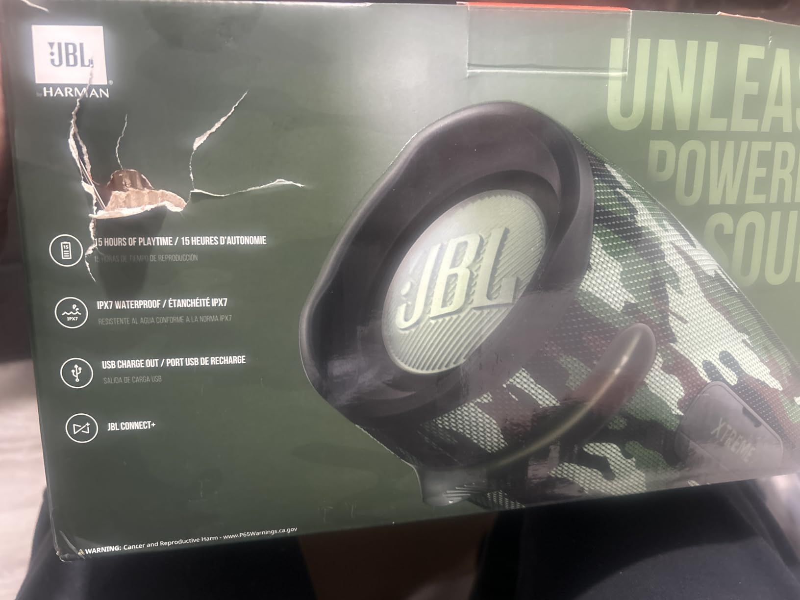 JBL Xtreme 2, Waterproof Portable Bluetooth Speaker, Black customer photo 2