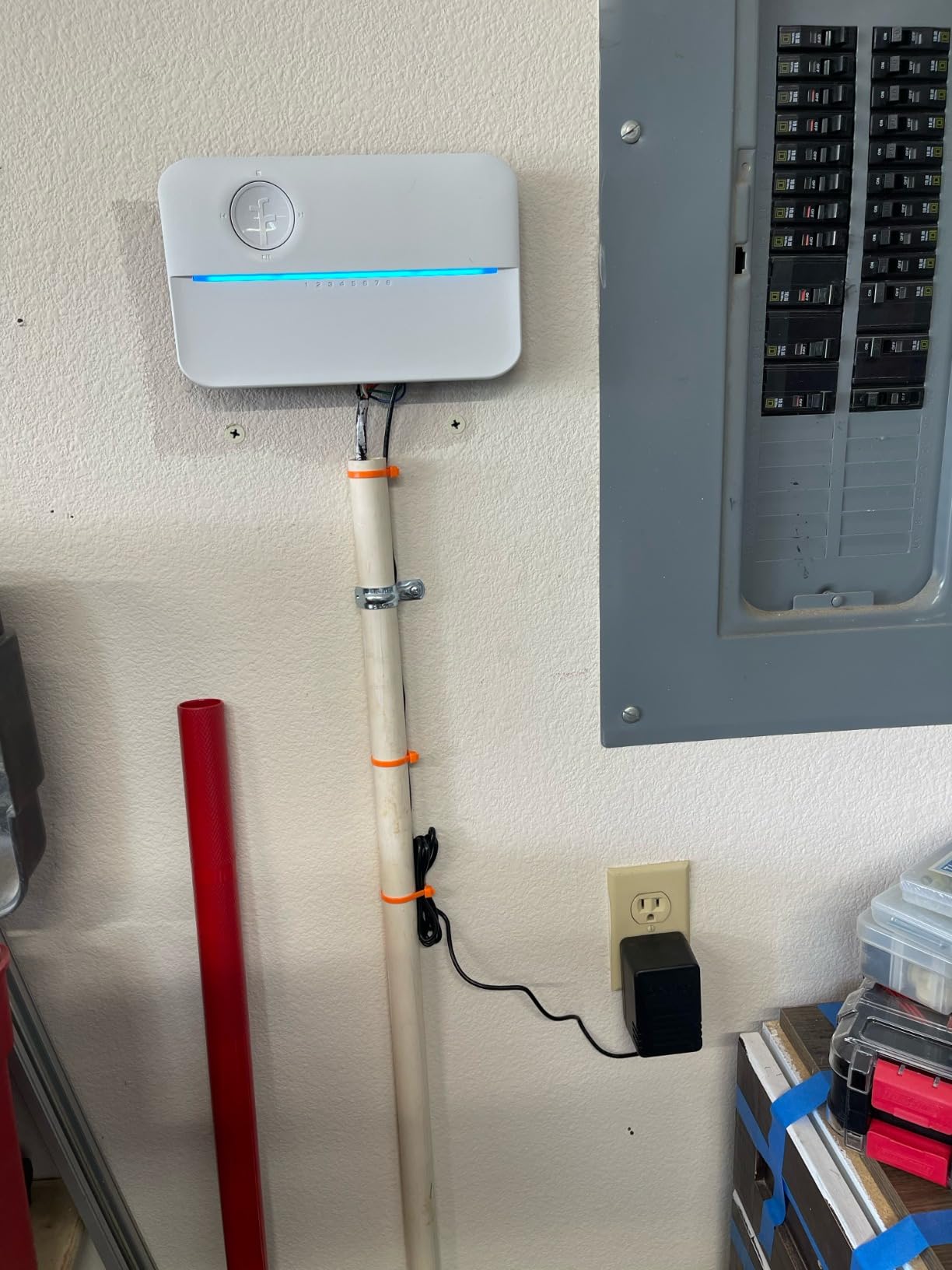 Rachio WiFi Smart Sprinkler Controller (8-Zone Irrigation Remote Control) - App-Based Scheduling, Local Weather Intelligence, Rain Skips, Easy DIY Install customer photo 2