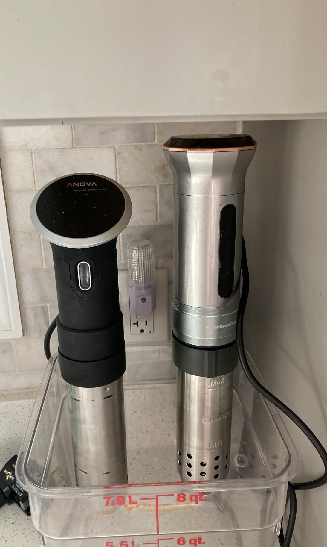 KitchenBoss Sous Vide Cooker Machine Ultra-quiet 1100 Watts Sous Vide G300S customer photo 2