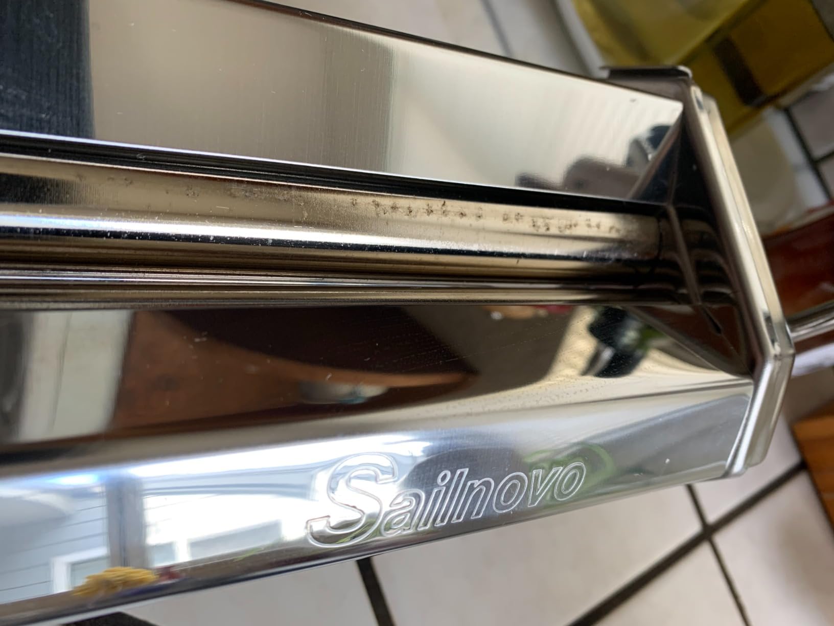 Sailnovo 3-in-1 Pasta Maker with 9-Setting Pasta Roller & Cutters, Silver customer photo 1