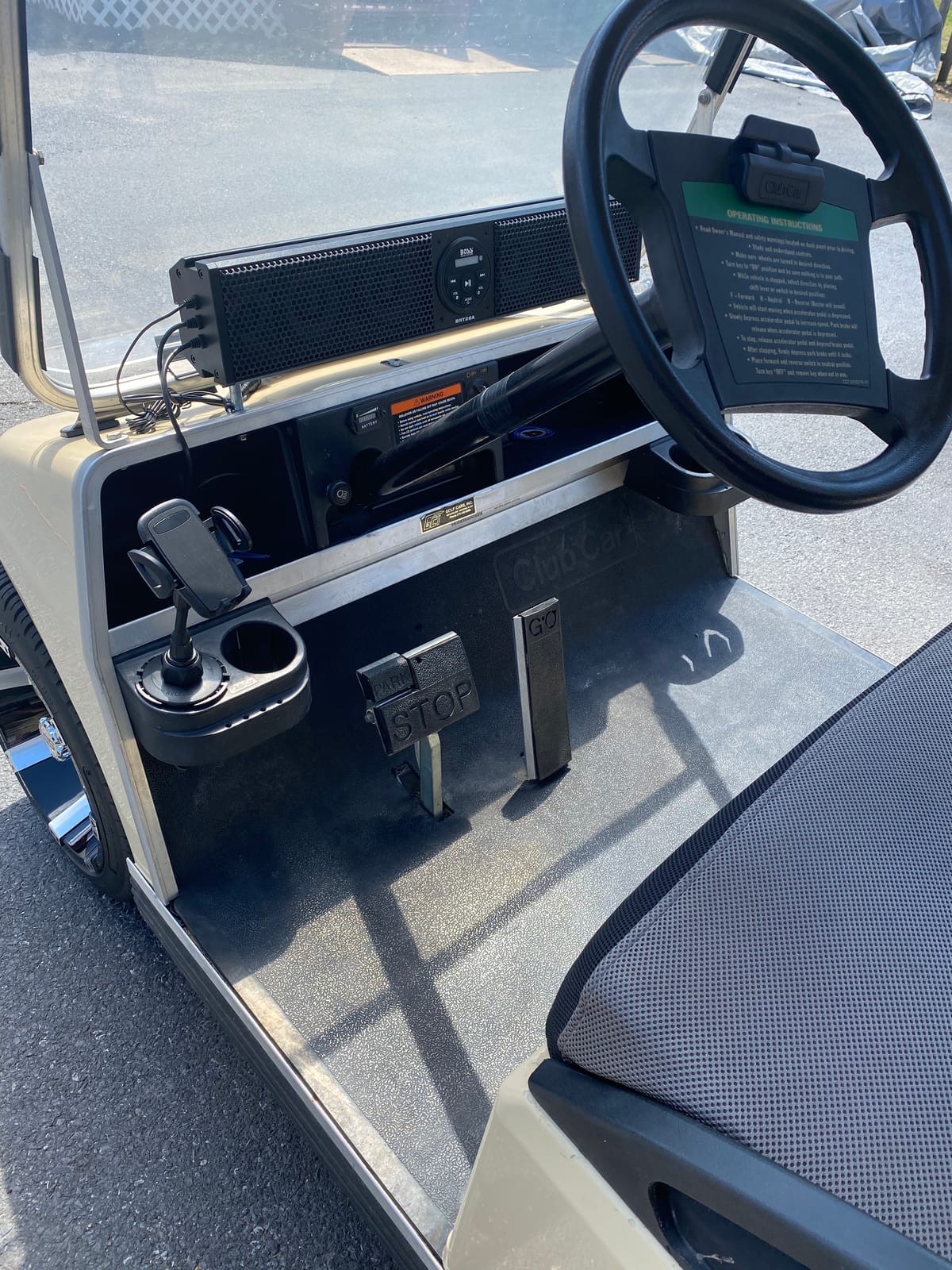 BOSS Audio Systems BRT26A ATV UTV Sound Bar - 26 Inch Wide, 4 Inch Speakers, 1 Inch Soft Dome Tweeters, Full Range, IPX5 Weatherproof, Bluetooth, Built-in Amplifier, Golf Cart Compatible customer photo 2