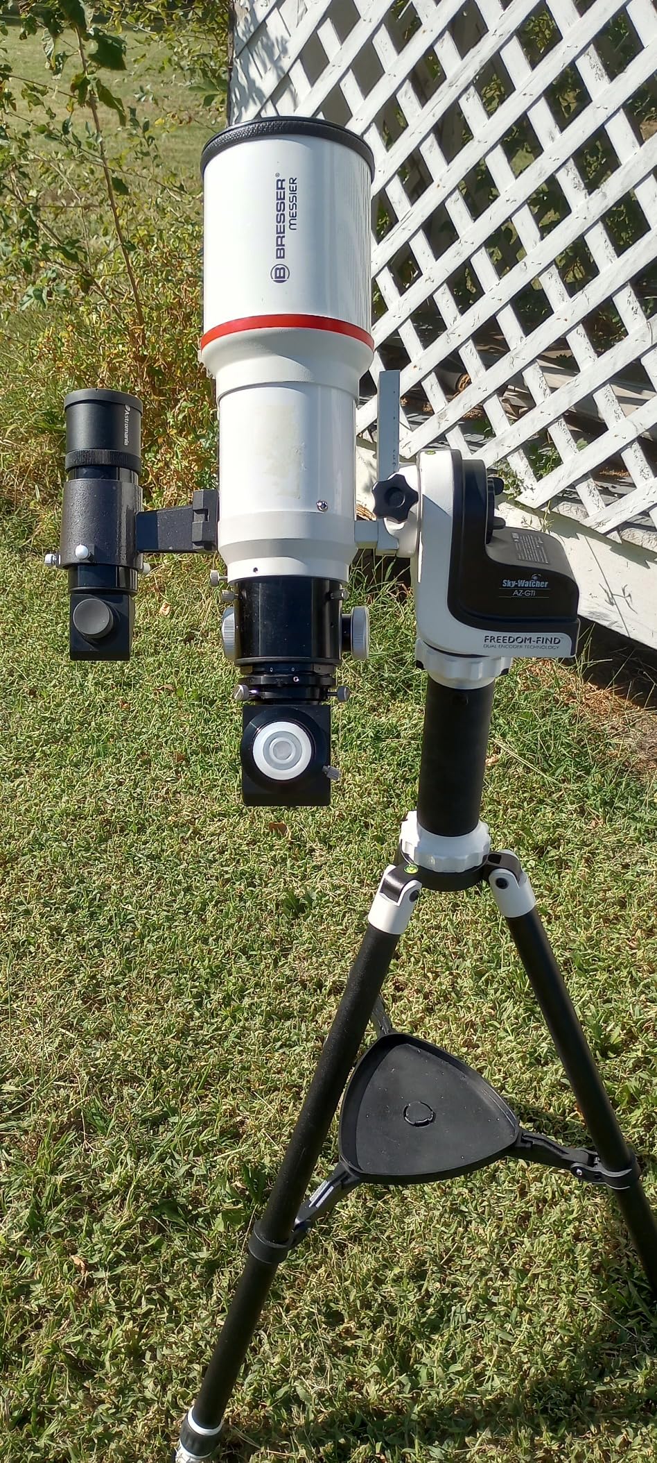 Sky-Watcher Sky-Watcher AZ-GTI - Portable Computerized GoTo Alt-Az Mount for On-The-Go Astronomy - WiFi Enabled App Controlled - Time-Lapse and Panorama Photography Capable (S21110) customer photo 2