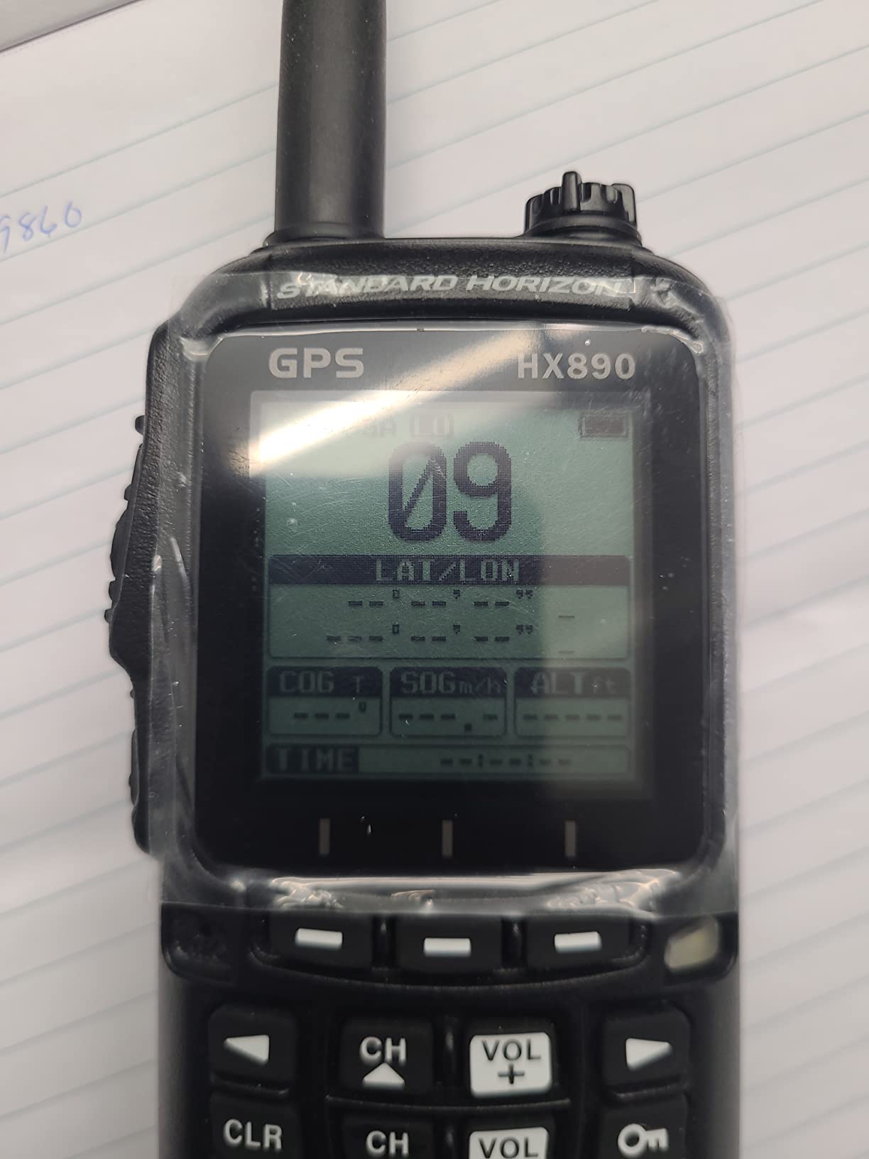 Standard Horizon HX890BK VHF-HH, 6 Watt, with GPS & FM Receiver customer photo 2