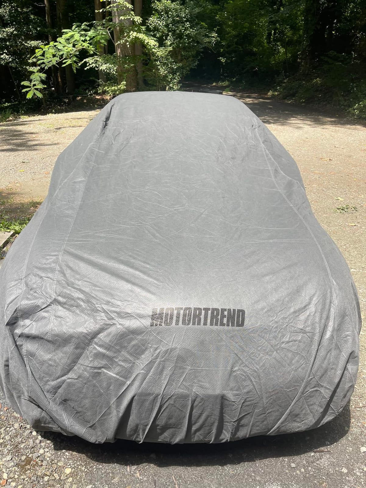Motor Trend Breathable Lightweight Car Cover, Anti-Moisture Build-Up Water-Resistant Scratch-Resistant Travel-Friendly, Universal Fit for Cars SUVs Trucks Vans All-Weather Outdoor/Indoor, (XL) 210