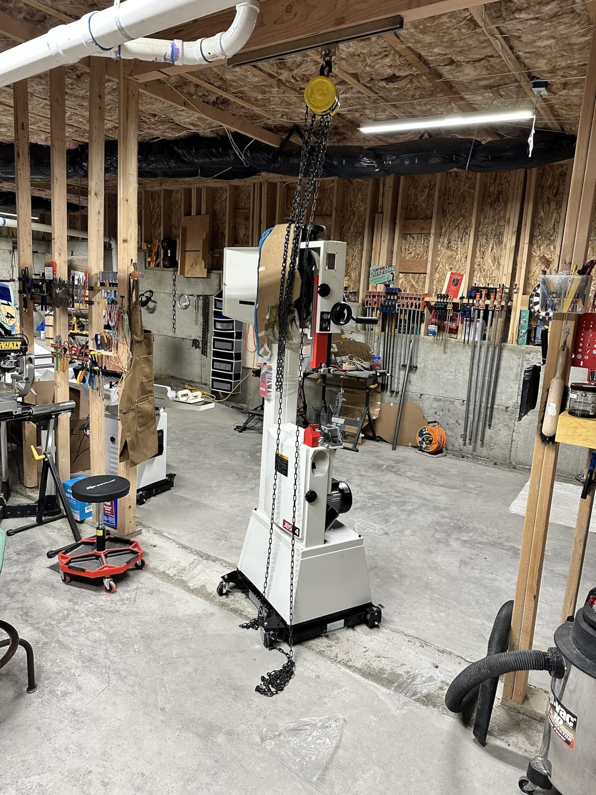 JET 14-Inch Woodworking Bandsaw, 1-3/4 HP, 115/230V 1Ph (Model JWBS-14SFX) customer photo 1