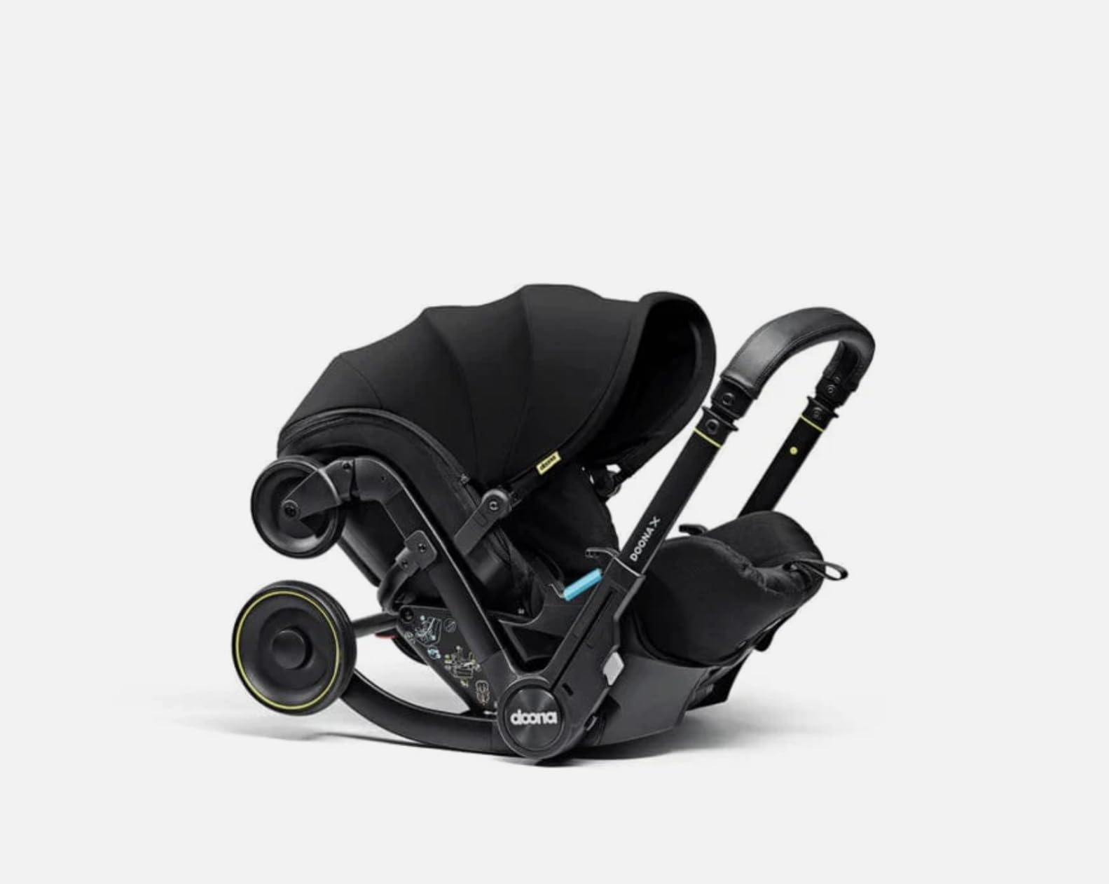 Doona Car Seat & Stroller, Nitro Black - All-in-One Travel System customer photo 2