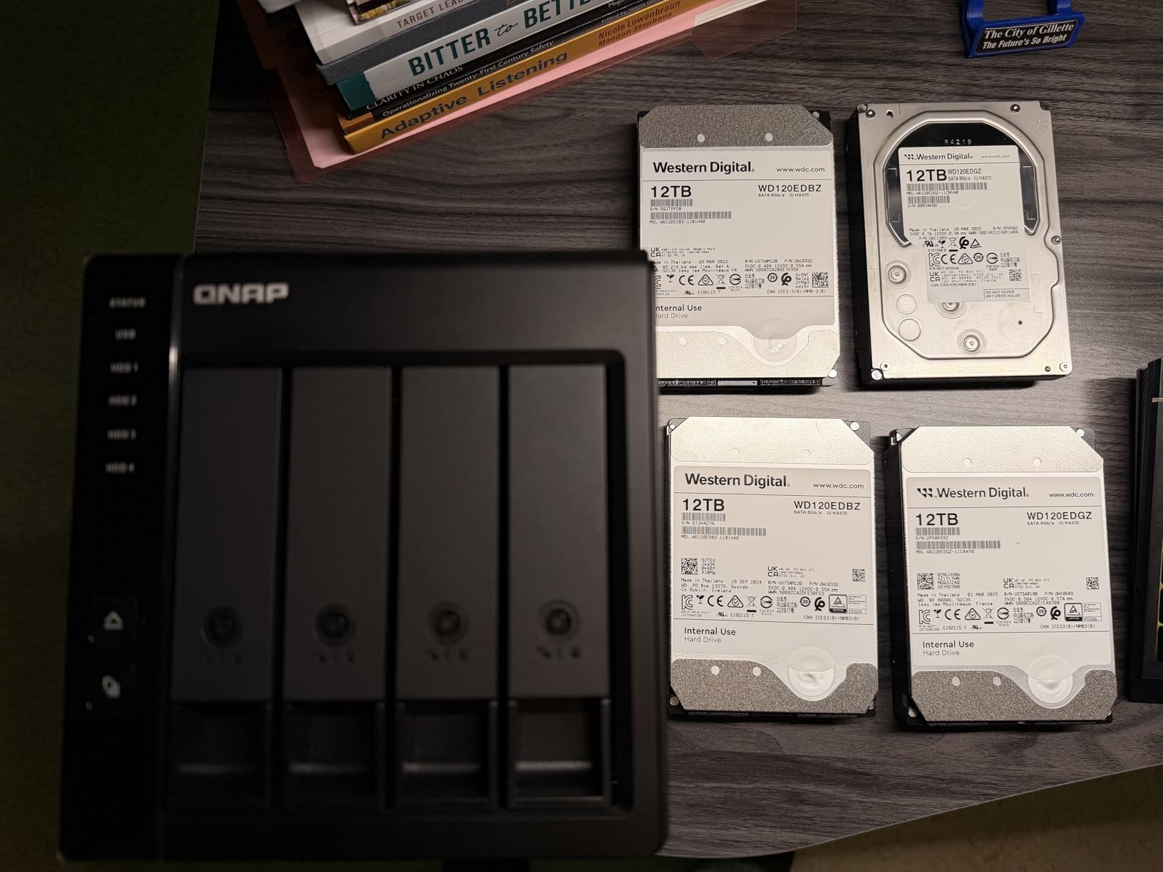 QNAP TR-004 4 Bay USB Type-C Direct Attached Storage (DAS) with hardware RAID (Diskless) customer photo 2