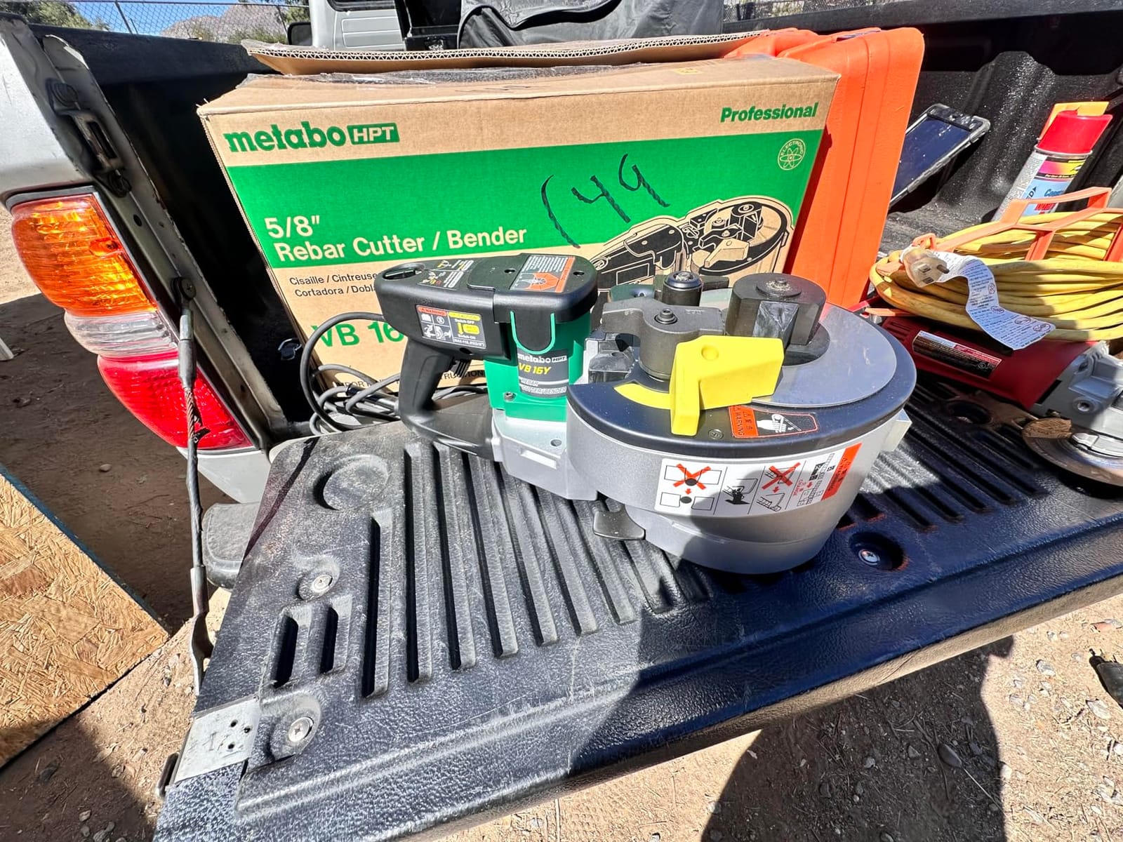 Metabo HPT Rebar Bender and Cutter, Portable Variable Speed, VB16Y | 8-Amp Motor, Grade 60 Capacity, Max 180-Degree Angle, Lightweight with Trigger Control, Precision Cuts customer photo 1