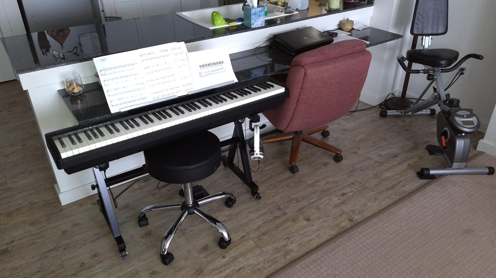 Roland FP-10 88-Note Digital Piano with SuperNATURAL Sound and PHA-4 Keyboard, Bluetooth & MIDI Connectivity customer photo 1