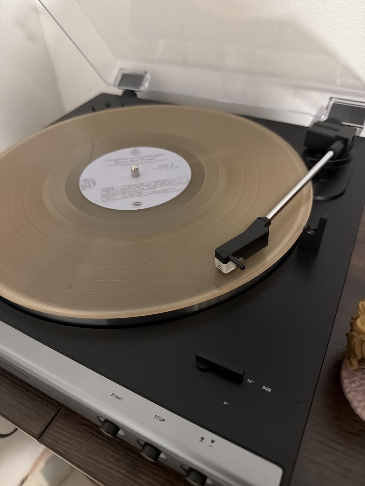 Audio-Technica AT-LP60X-BK Fully Automatic Belt-Drive Stereo Turntable, Black, Hi-Fi, 2 Speed, Dust Cover, Anti-Resonance, Die-Cast Aluminum Platter | 33-1/3 and 45 Rpm, Die-Cast Aluminum Platter, DC Servo Motor, Switchable Phono and Line Output, Vm Cartridge, Dust Cover customer photo 2