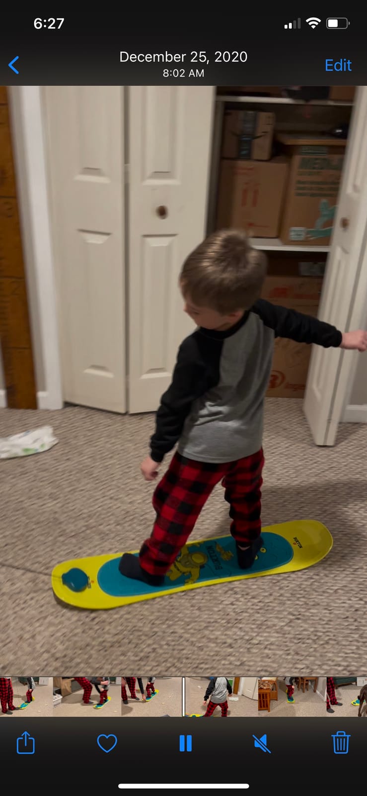 Kids' Burton Riglet Snowboard, 90cm customer photo 2