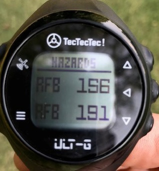 TecTecTec ULT-G Golf GPS Watch - Simple & Easy Distance Watch, No App Required on Course, Front/Back/Middle Distances, 38,000+ Courses Preloaded, Lightweight & Water-Resistant - Black customer photo 2