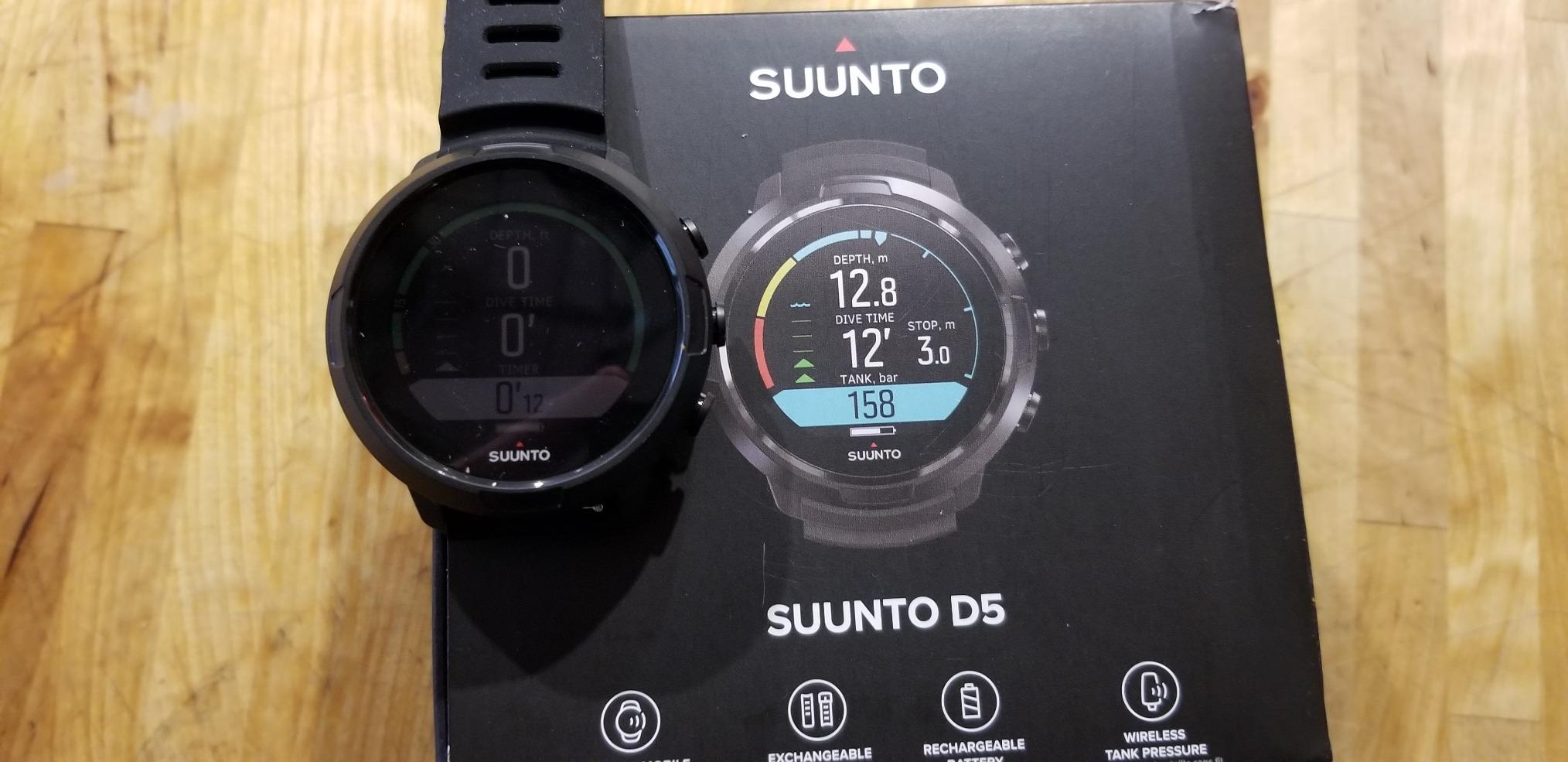 SUUNTO D5 Dive Computer, Color Display 100m Waterproof, All Black | Wireless Tank Pressure Support, Vibration Alarm, Digital Compass, Extensive Scuba&Freedive Features, Up to 12H Diving Time customer photo 2
