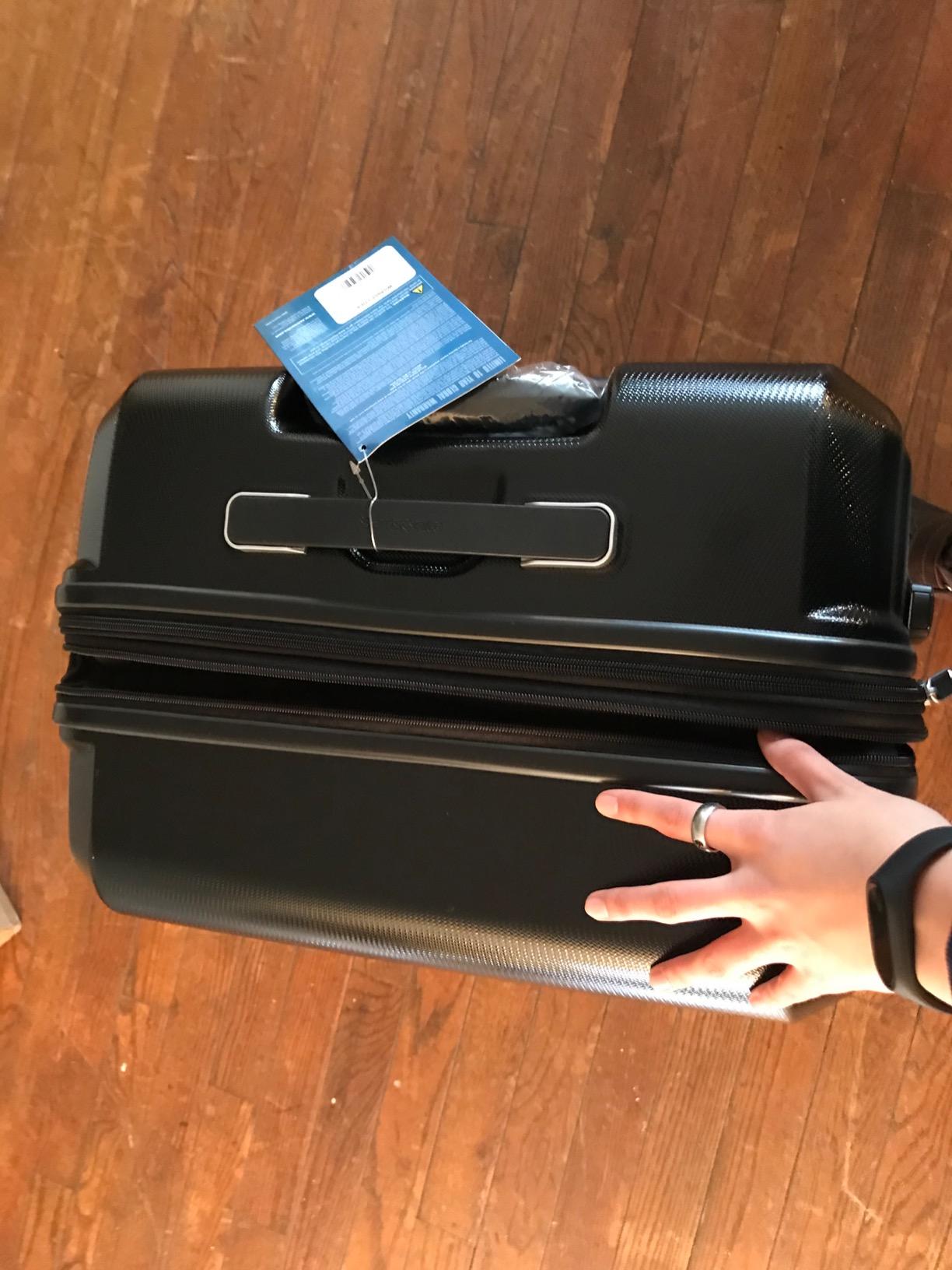 Samsonite Winfield 3 DLX Hardside Luggage with Spinners, 3-Piece Set (20/25/28), Graphite Grey customer photo 2
