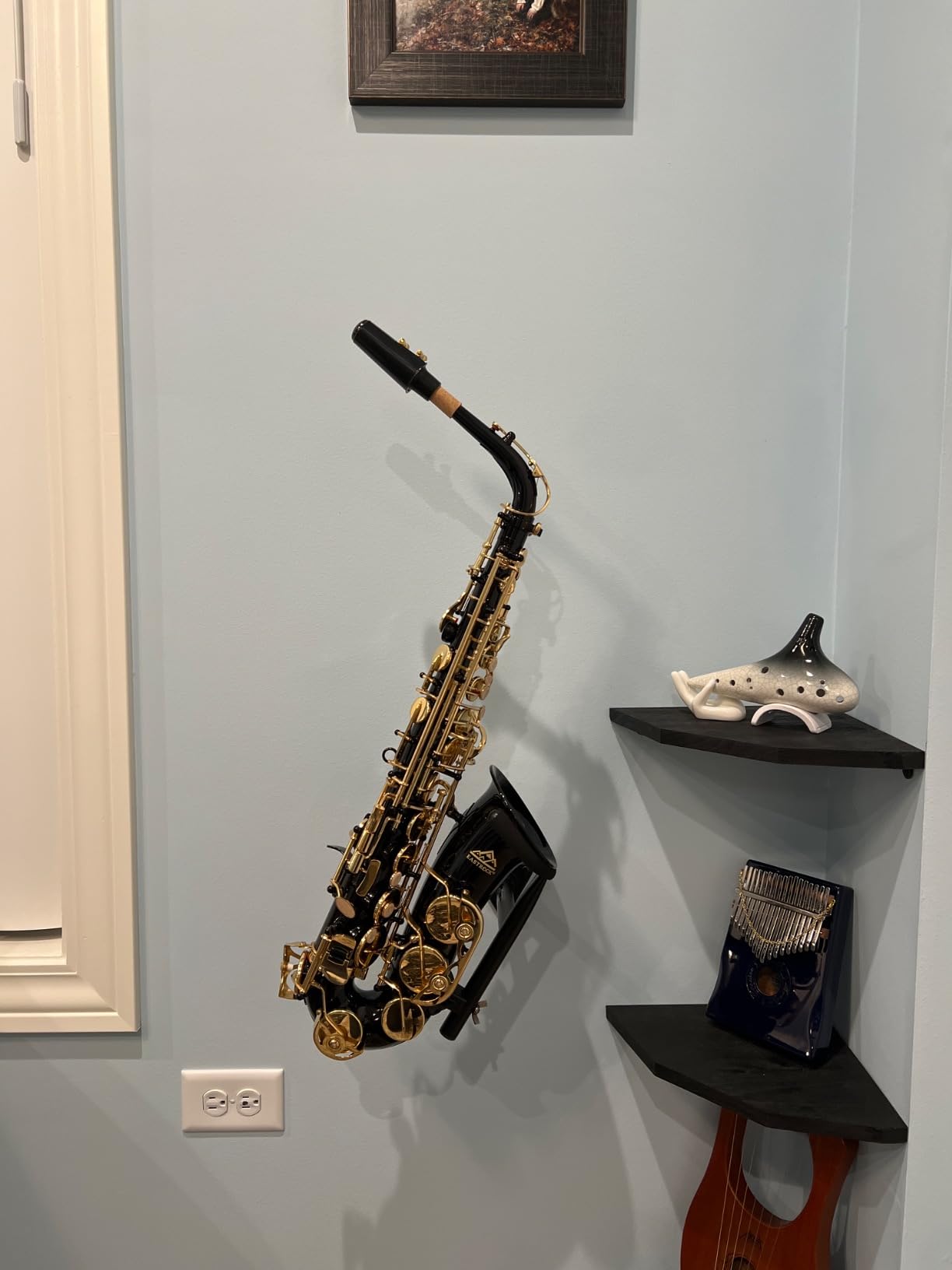 EASTROCK E Flat Alto Saxophone Gold Alto Sax for Beginners and Students - Full Kit with Case, Mouthpiece, Reeds and Accessories customer photo 1