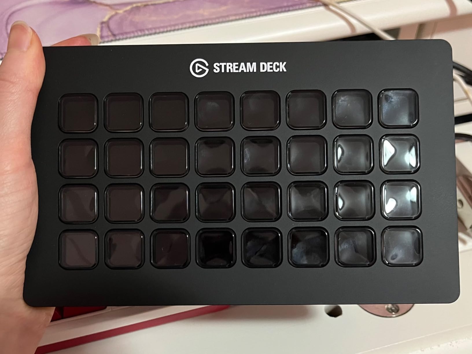 Elgato Stream Deck XL Advanced Studio Controller, 32 Keys | Instantly trigger unlimited actions, Powerful integrations, Visual feedback, Custom icon packs, Works with Mac and PC customer photo 2