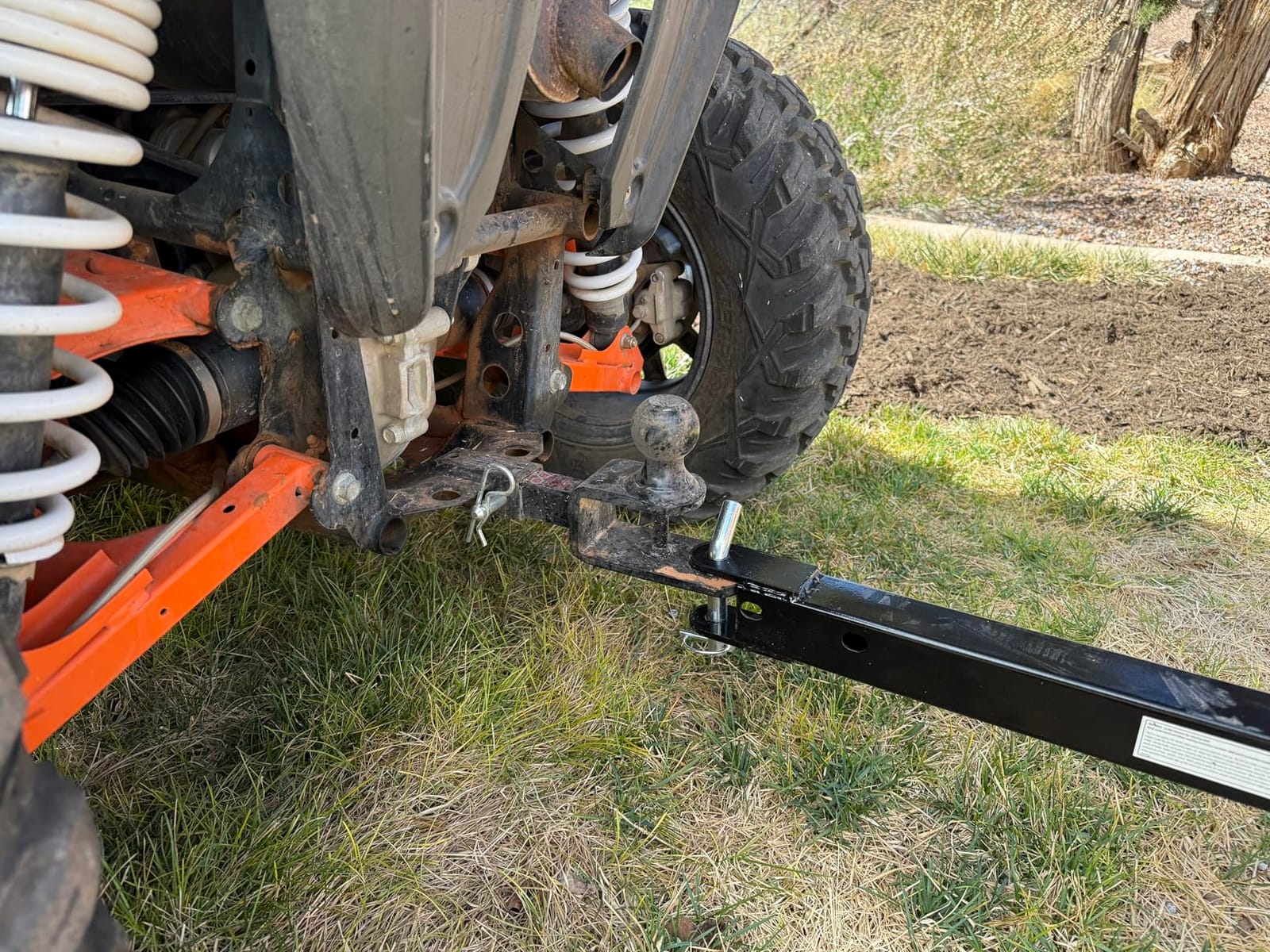 Impact IMPLEMENTS 1500lb ATV/UTV/Tractor Trailer with Solid Steel Floor, Aggressive Tires, & Pivoting Tongue customer photo 1