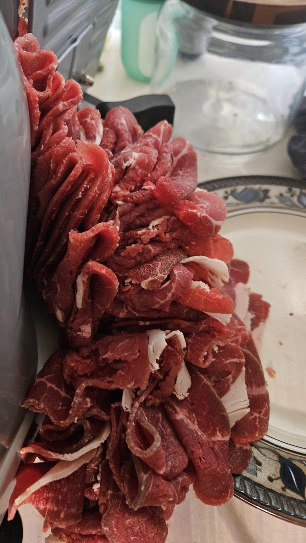 OSTBA Electric Meat Slicer with 7.5