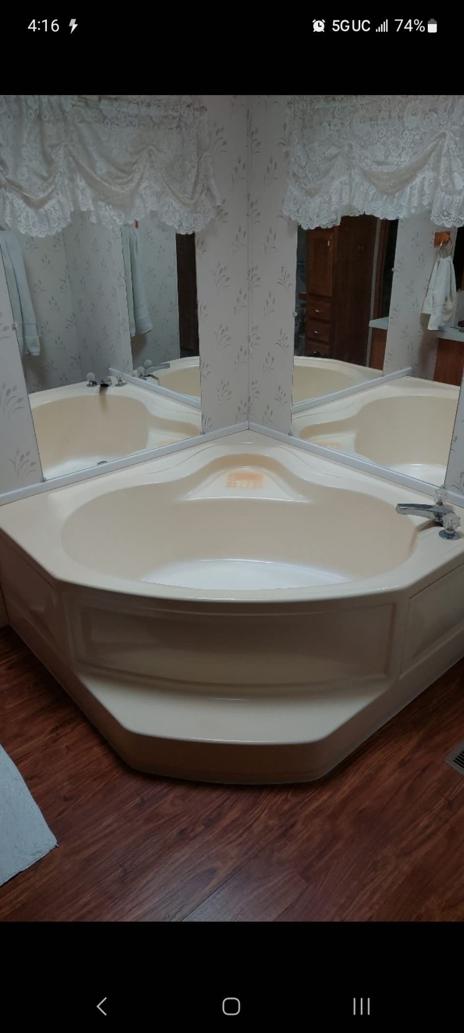 ANZZI Walk In Tub, 27 X 53 In, Right Drain, 12 Whirlpool & 18 Air Jets | Soothing Hydrotherapy Targeted 12 And 18 Acu Stream Work, Integrated Grab Bars Slip Resistant Flooring customer photo 1