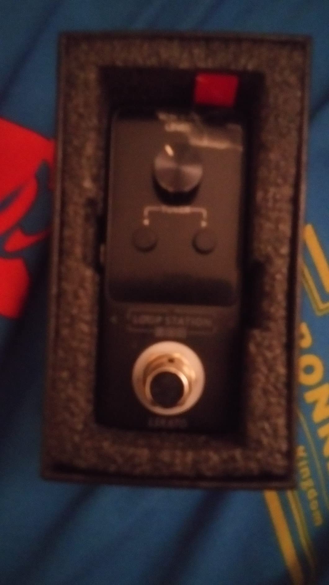 LEKATO Looper Guitar Pedal Guitar Loop Pedal Tuner Pedal 9 Loops 40 Minutes Record Time Unlimited Overdubs for Electric Guitar Bass (Black) customer photo 2