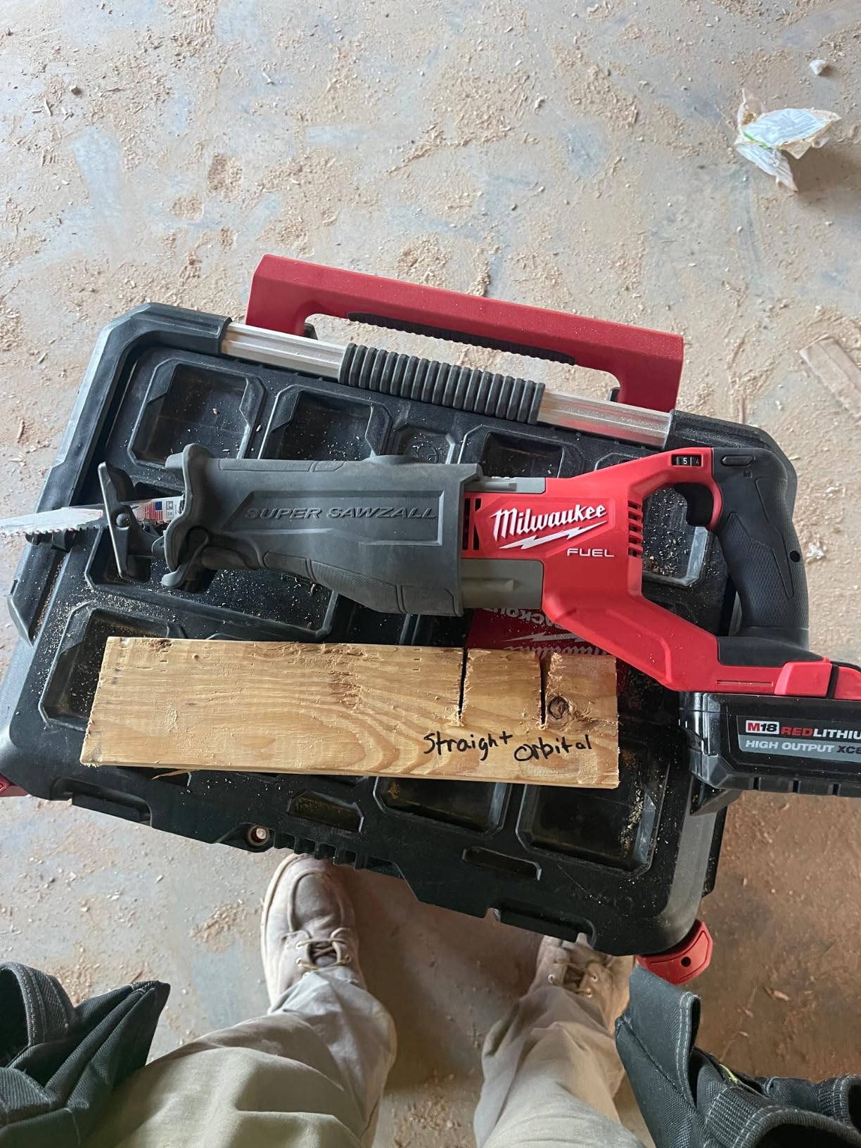 Milwaukee 2722-20 M18 FUEL 18V Lithium-Ion Brushless Cordless Reciprocating Saw (Bare Tool) customer photo 1