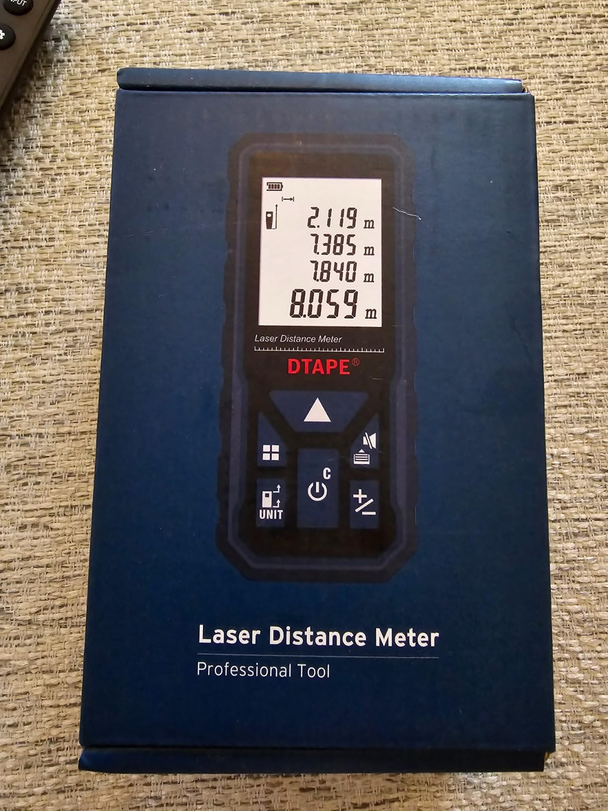 DTAPE High-Accuracy Laser Measuring Tool, 2