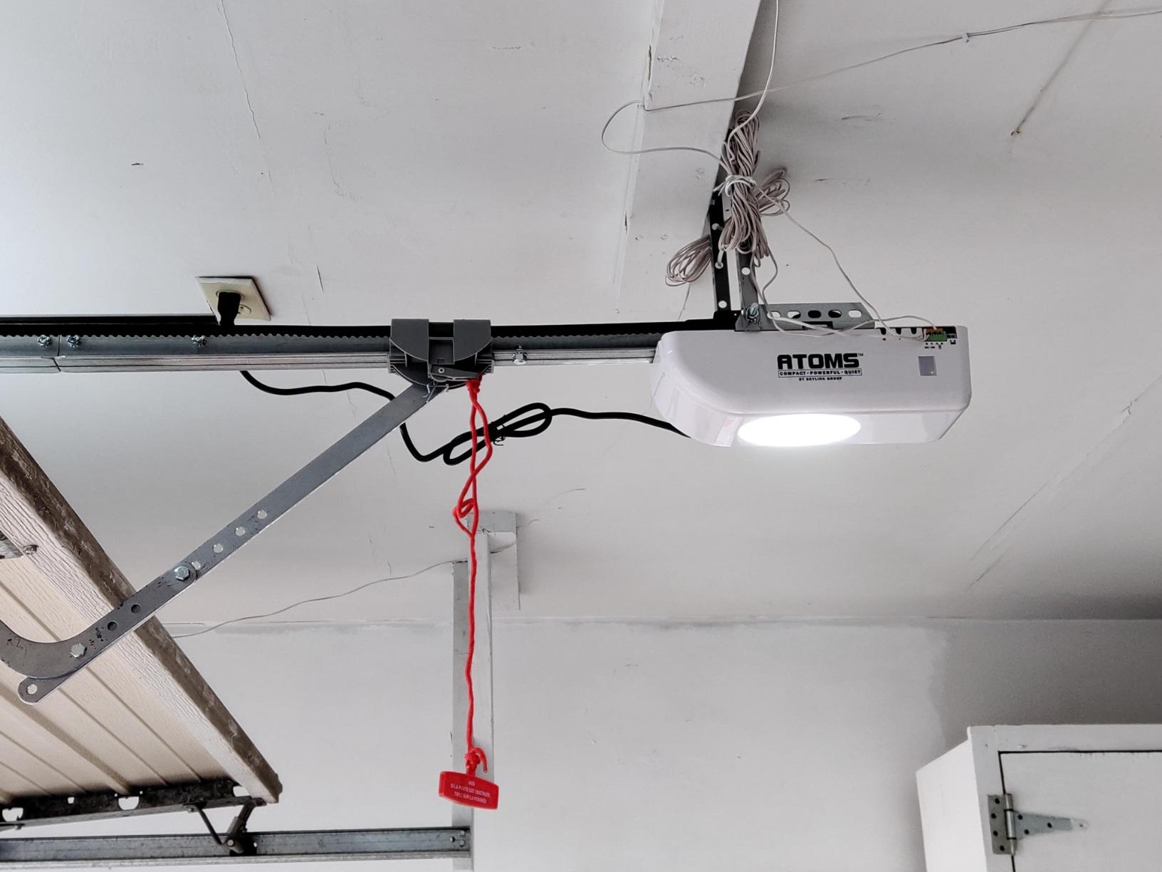 Skylink 1/2HPF Garage Door Opener with Alexa. Extremely Quiet DC Motor, Belt Drive and WiFi Compatible ATR-1622BKW customer photo 1