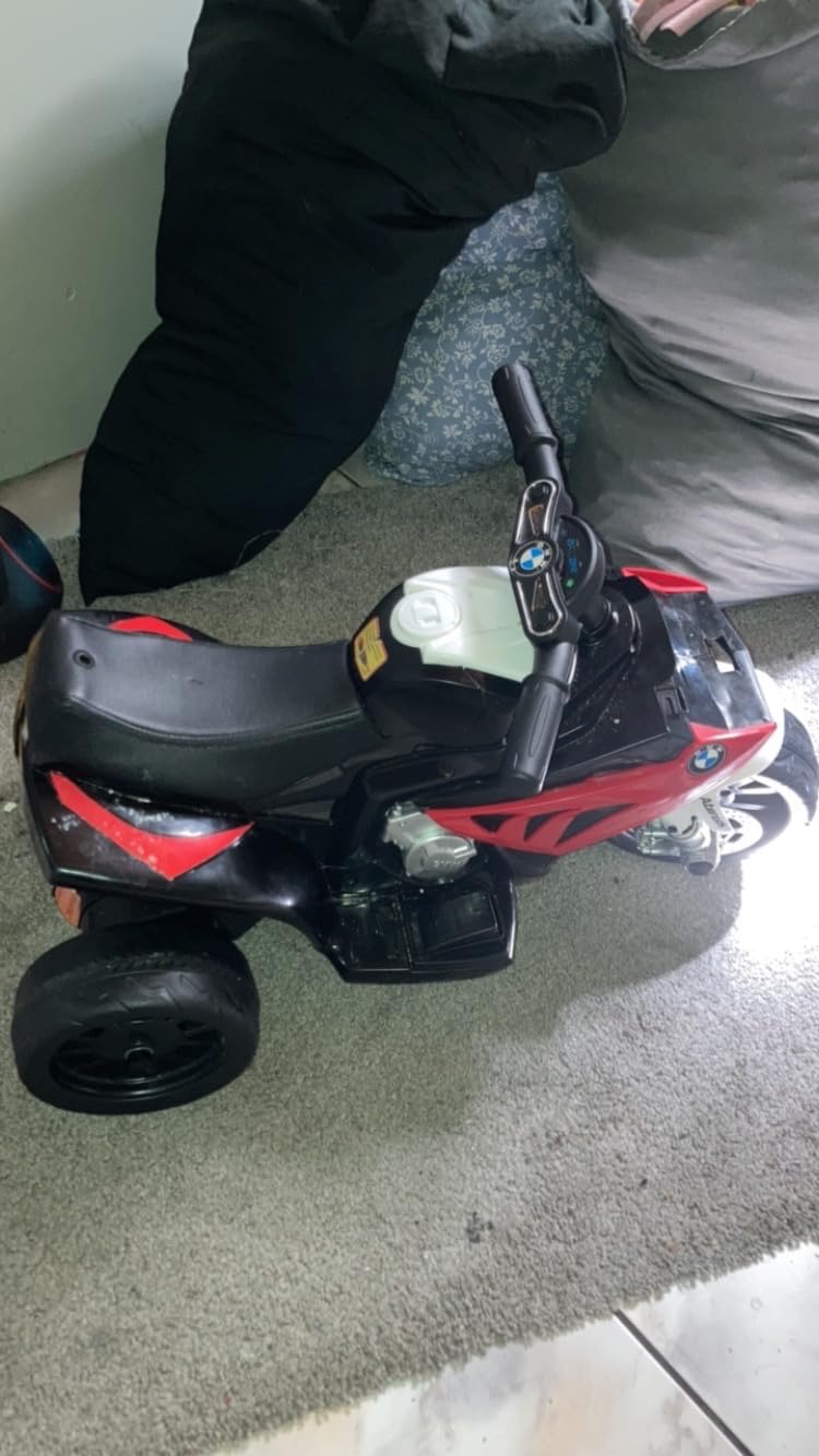 Costzon Licensed BMW 6V Kids Electric Ride on Motorcycle (Dark Red) customer photo 2