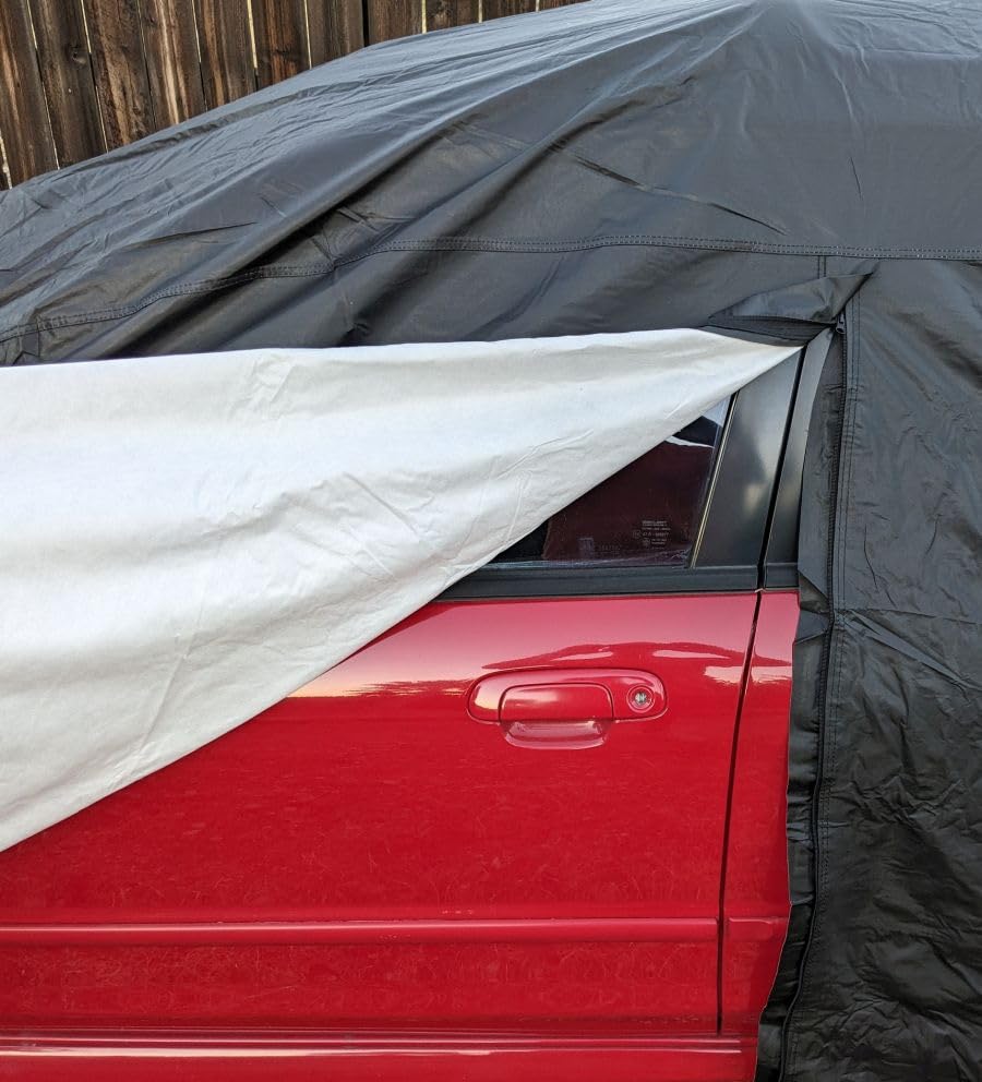 Favoto Car Cover Waterproof All Weather Windproof for SUV 188-198 Inches customer photo 1