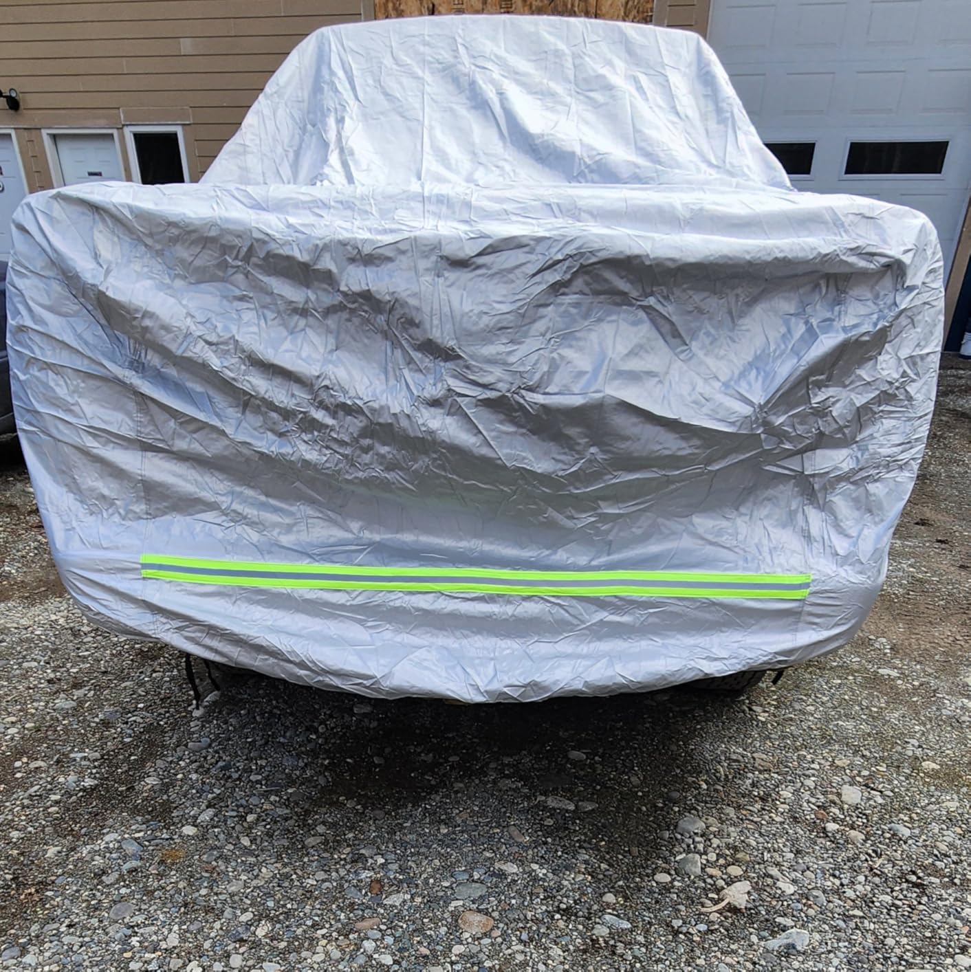 Favoto Car Cover Waterproof All Weather Windproof for SUV 188-198 Inches customer photo 2