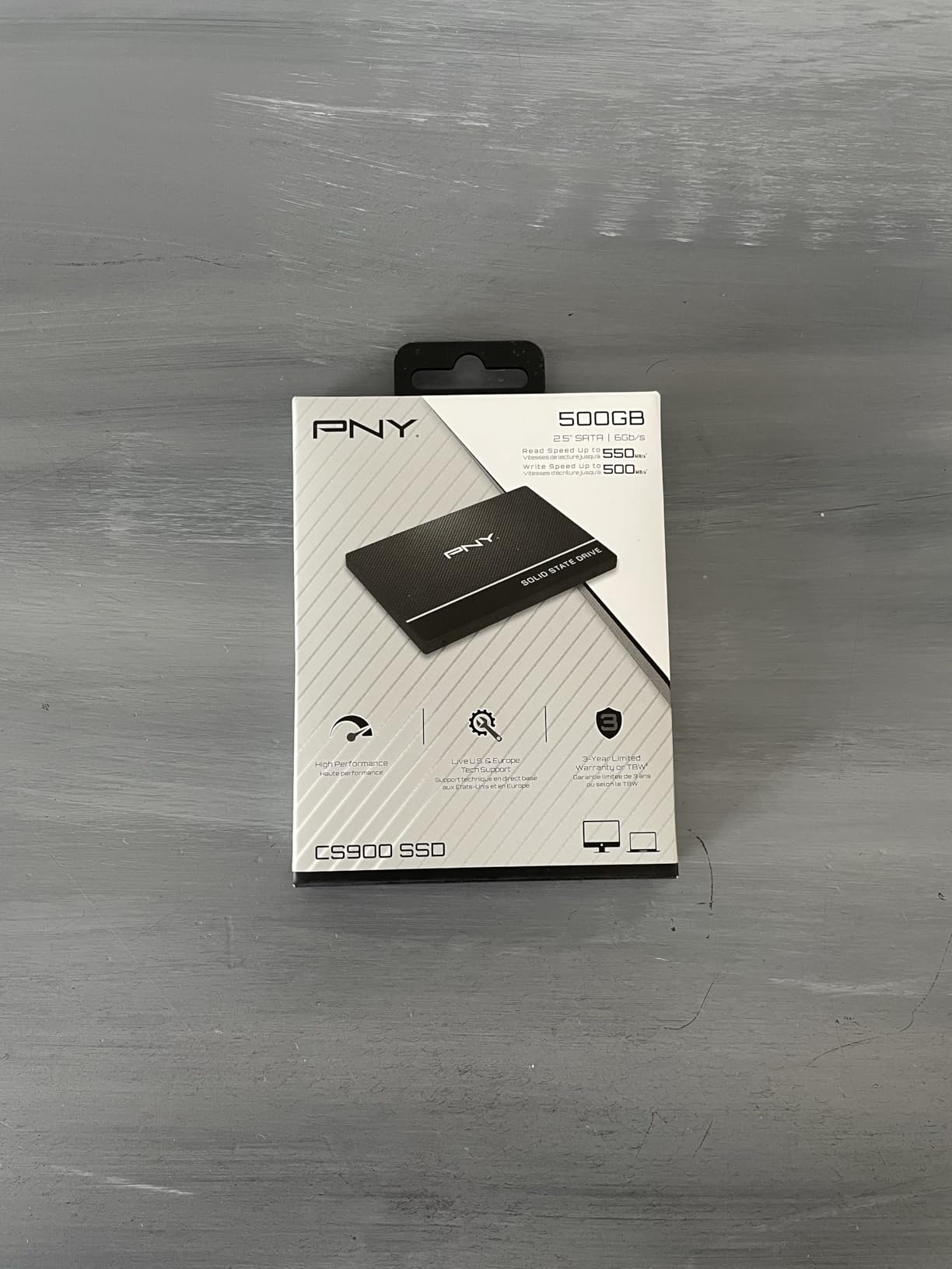 PNY CS900 500GB 3D NAND 2.5