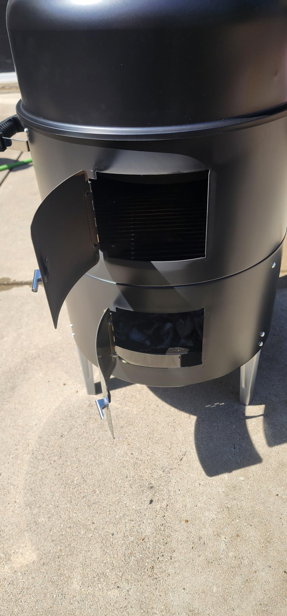 Realcook Charcoal BBQ Smoker Grill - 20 Inch Vertical Smoker for Outdoor Cooking Grilling customer photo 1