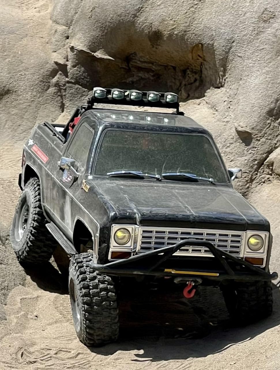 HobbyPark RC Car Light Bar Kit 6 LEDs Body Shell Roof Lights for 1/10 RC Crawler Car Truck Accessories customer photo 1