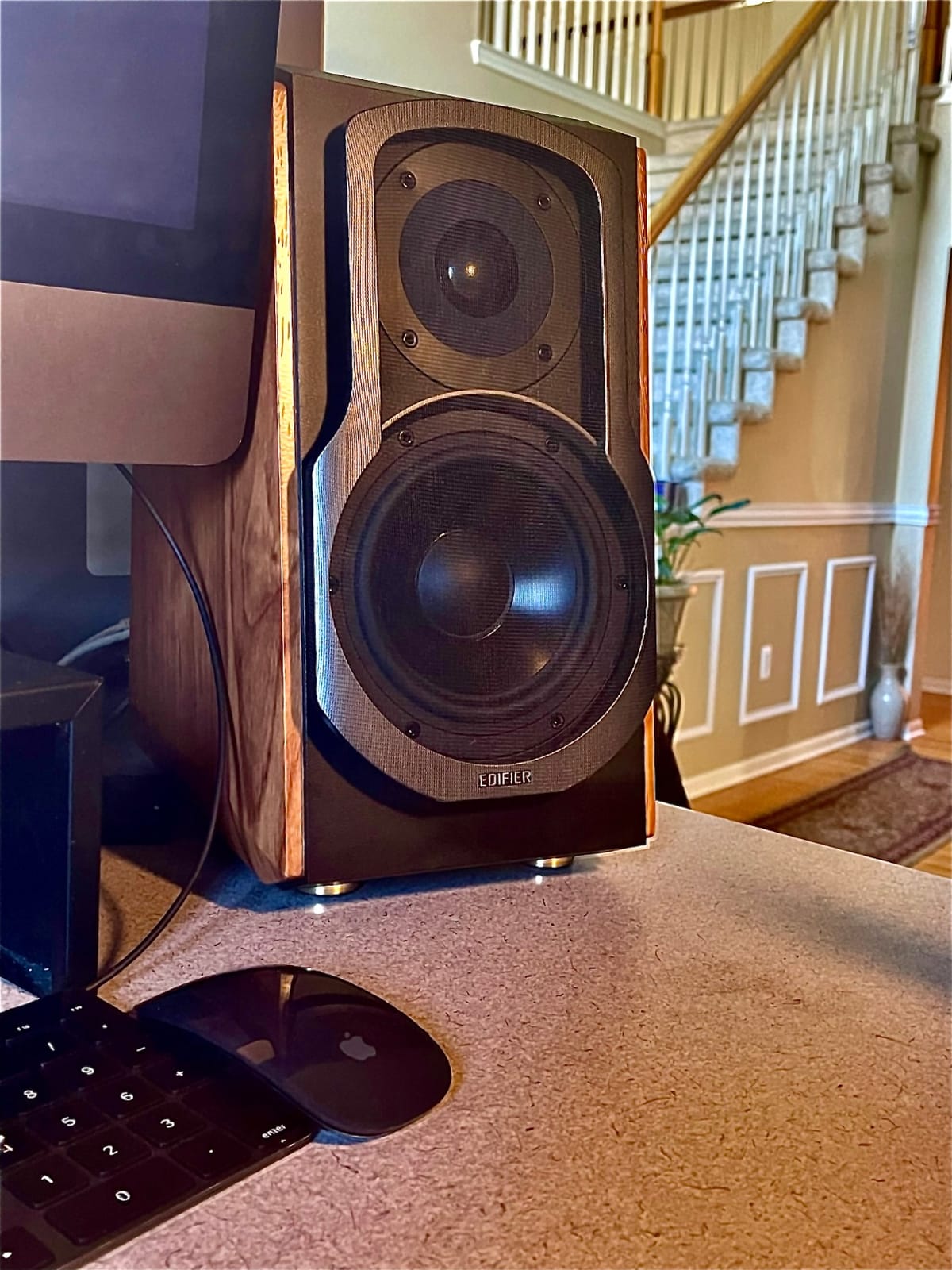 Edifier S1000MKII Audiophile Active Bookshelf 2.0 Speakers - 120w Speakers Bluetooth 5.0 with aptX HD - Optical Input - S1000MK2 Powered Near-Field Monitor Speaker with Class D Amp customer photo 2
