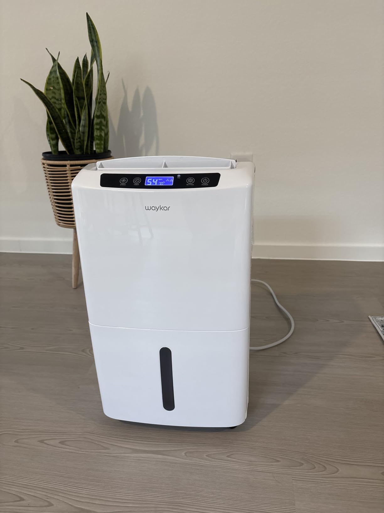 34 Pints 2000 Sq. Ft. 2025 Energy Star Dehumidifier for Home | 30%-80% Humidity Control, Automatic Defrost, Drain hose included and 0.66 Gallons Water Tank for Basements and Large Rooms customer photo 1