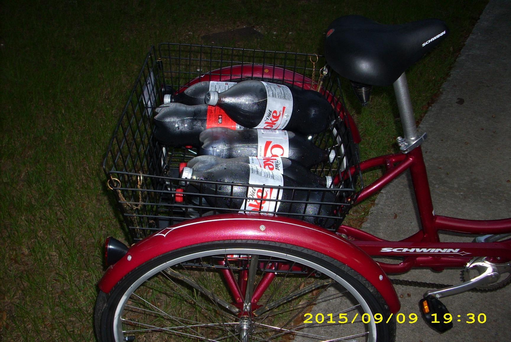 Schwinn Meridian Adult Tricycle, 3-Wheel Cruiser Bike, Single Speed, 26-Inch Wheels, Low Step-Through Frame, Rear Cargo Basket customer photo 2