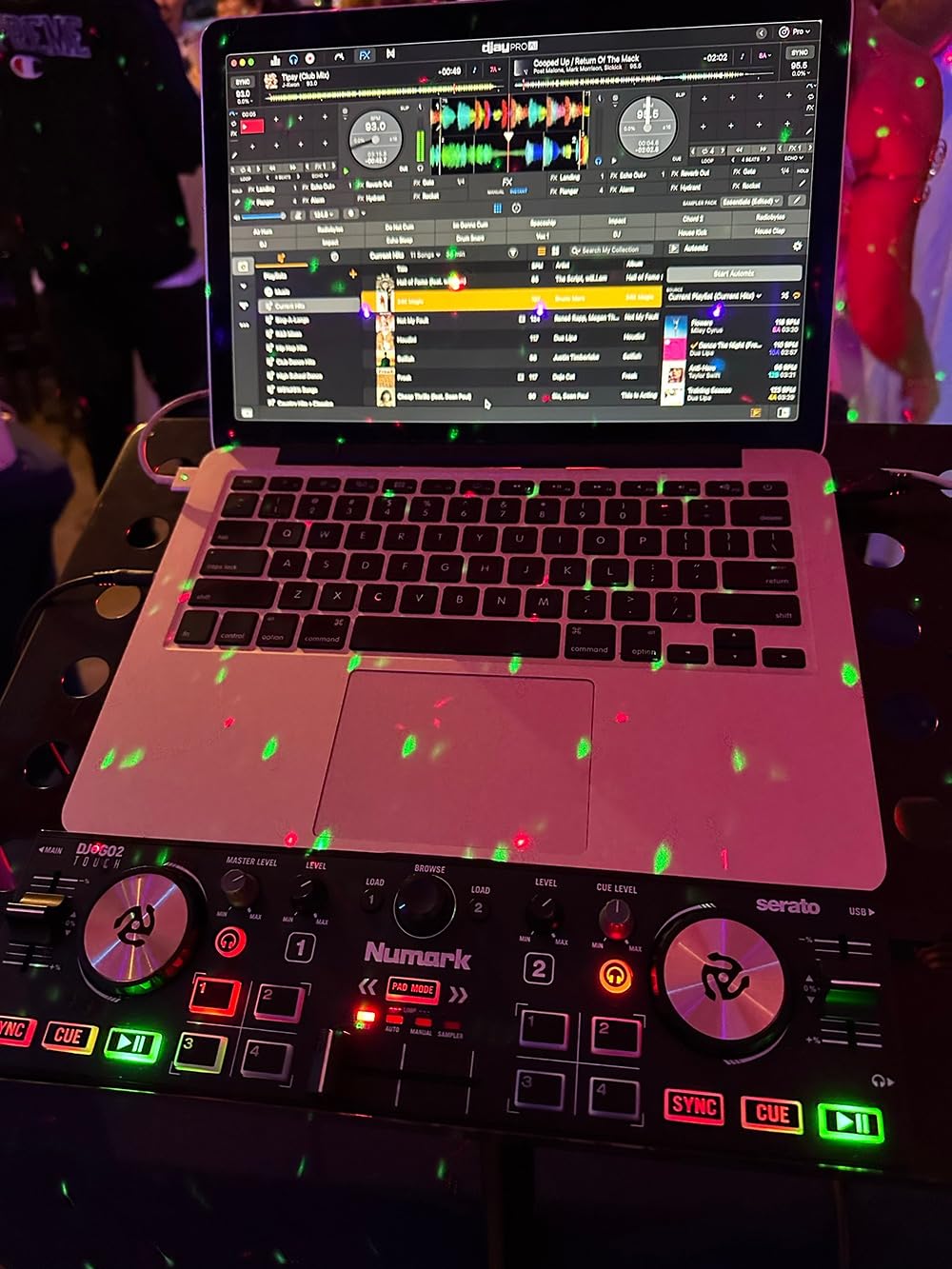 Numark DJ2GO2 Touch Compact DJ Controller | Portable, 2-Deck, DJ Mixer, Touch-Capacitive Wheels, Integrated Audio Interface, and Serato Lite, Gen 3 customer photo 2
