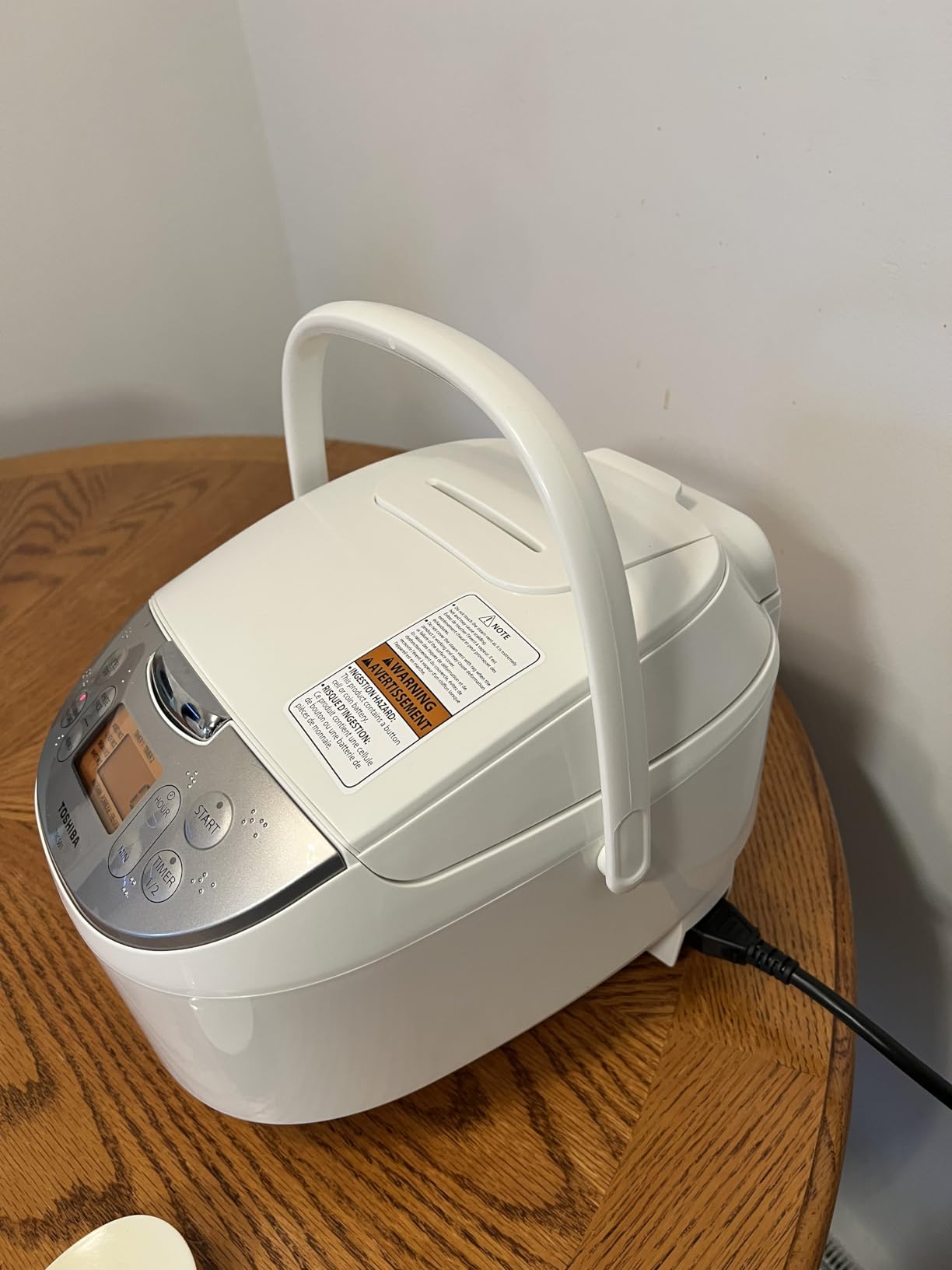 Toshiba Rice Cooker 6 Cup Uncooked - Japanese Rice Cooker with Fuzzy Logic Technology, 7 Cooking Functions customer photo 2