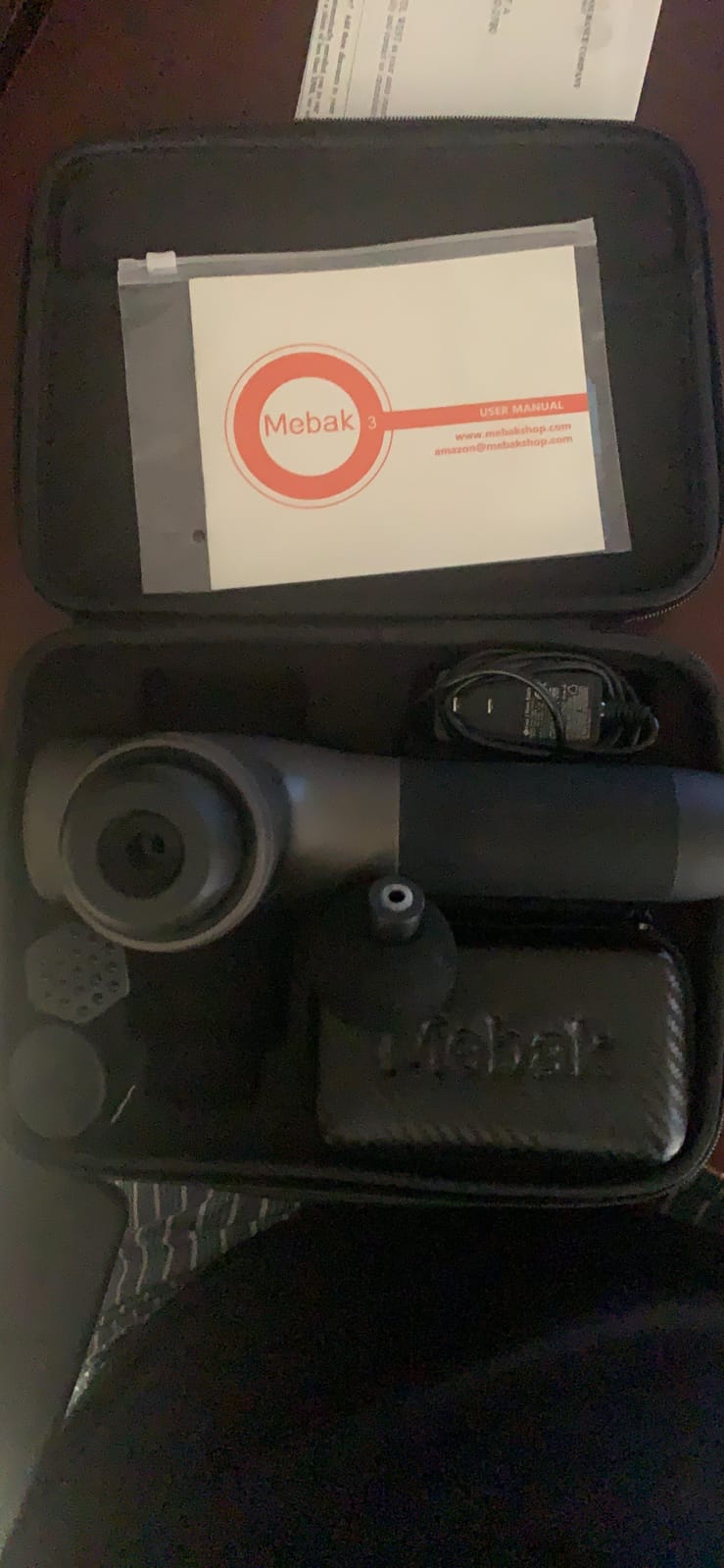 Mebak 3 Massage Gun Deep Tissue for Athletes customer photo 1