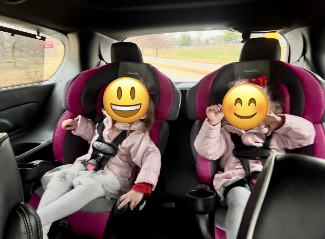Diono Radian 3R, 3-in-1 Convertible Car Seat, Rear Facing & Forward Facing, 10 Years 1 Car Seat, Slim Fit 3 Across, Blue Sky customer photo 1