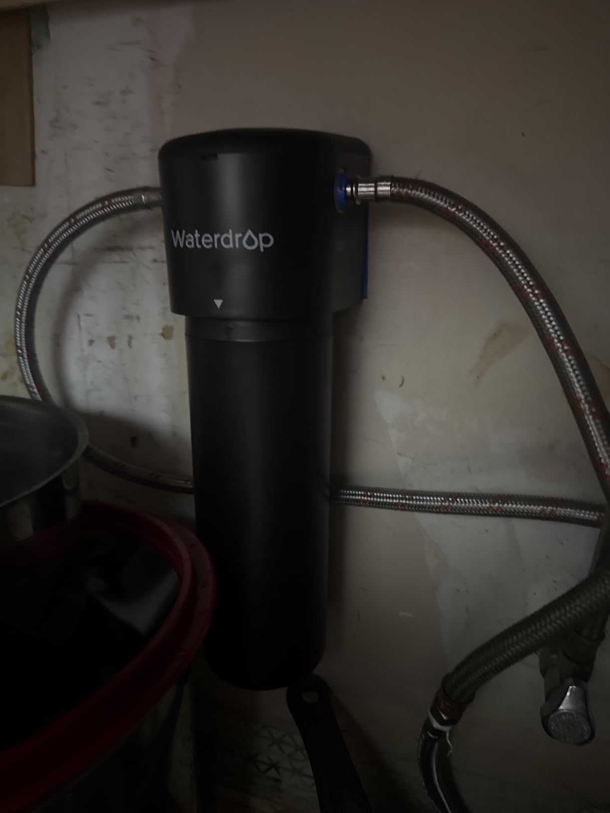Waterdrop 10UA Under Sink Water Filter System, NSF/ANSI 42 Certified 1 Year | Reduces PFAS, PFOA/PFOS, Lead, Chlorine, Bad Taste & Odor, Under Counter Water Filter Connects Directly to Your Faucet customer photo 2