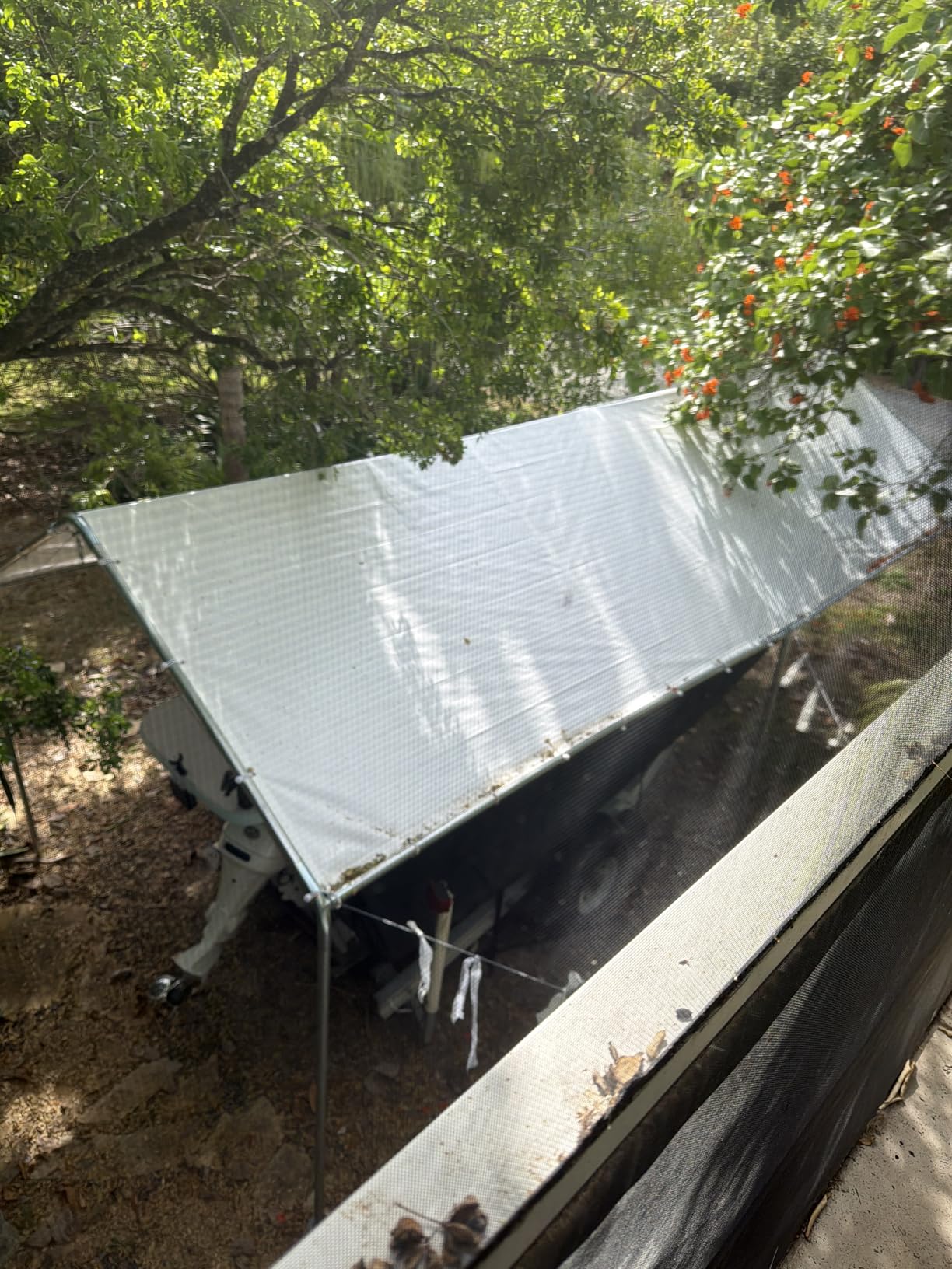 Outsunny 10'x20' Carport Outdoor Heavy Duty Galvanized Car Canopy White | Party Tent, Anchor Kit, 3 Reinforced Steel Cables customer photo 1