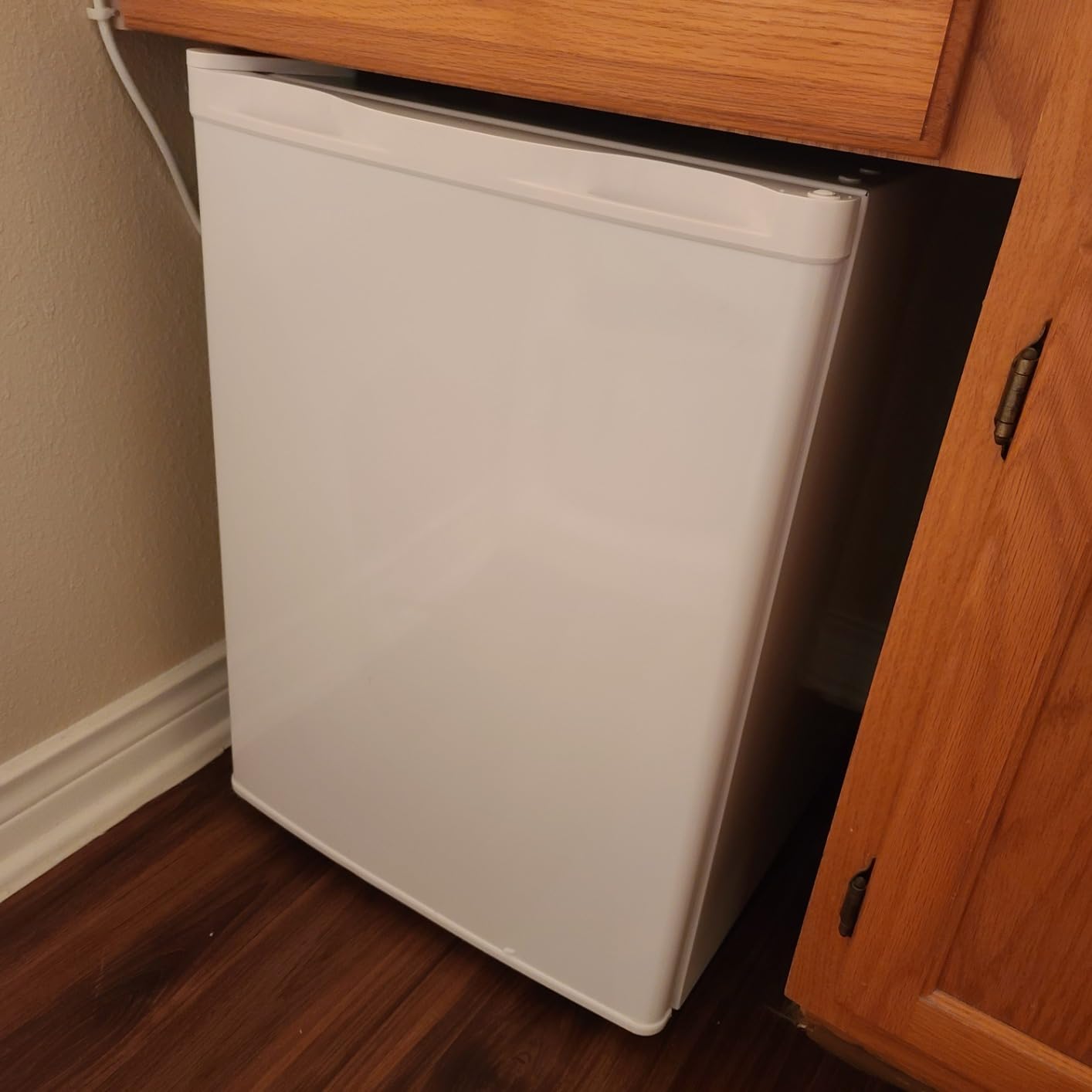 Kismile Small Freezer Upright, 3.0 Cu.ft Mini Freezer, Stainless Steel customer photo 1