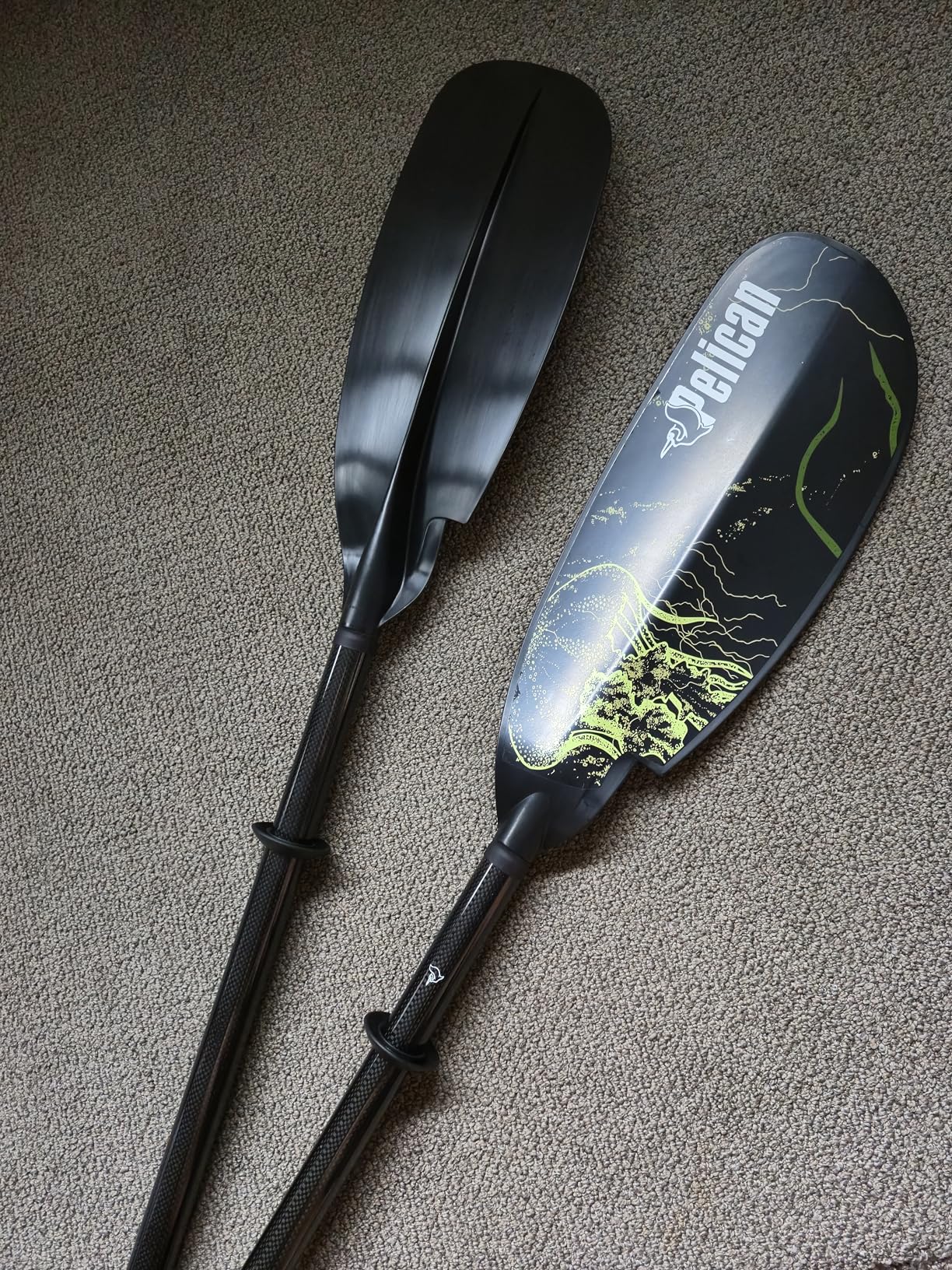 Pelican Symbiosa Kayak Paddle - Adjustable Fiberglass Shaft with Nylon Blades - Lightweight - 90.5in 240cm to 98.5in 250cm customer photo 1