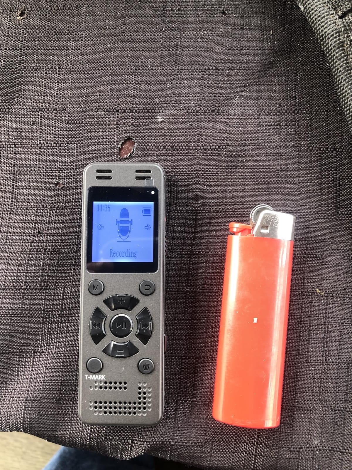 128GB Digital Voice Recorder for Lectures Meetings - EVIDA 9296 Hours Voice Activated Recording Device Audio Recorder with Playback, Password customer photo 2