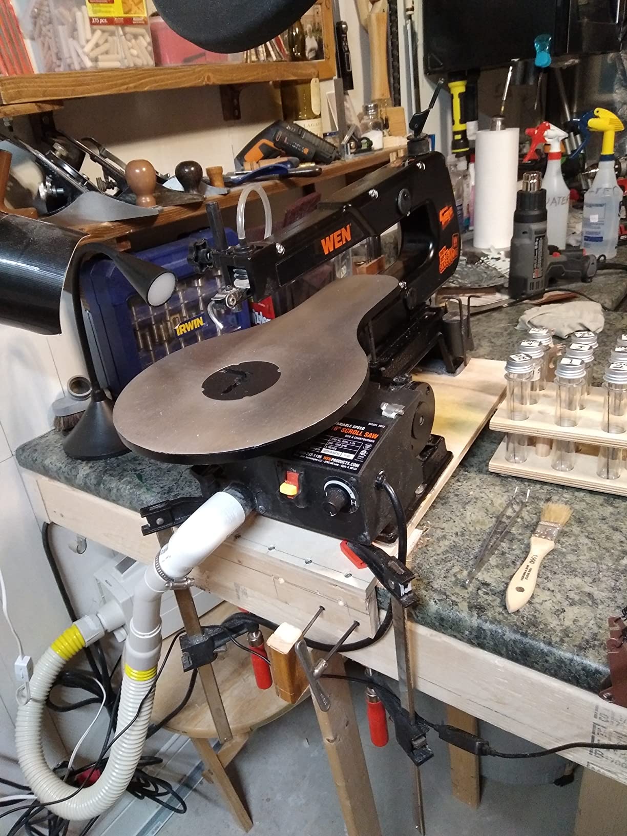 WEN 3922 16-inch Variable Speed Scroll Saw with Easy-Access Blade Changes customer photo 2