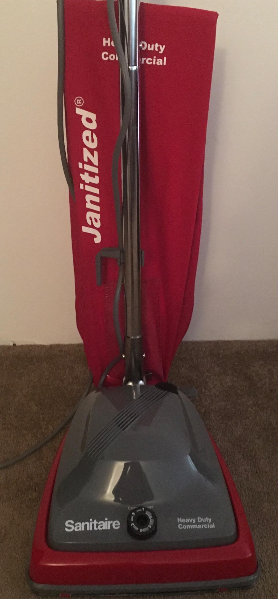 Sanitaire SC679K Tradition Upright Commercial Bagged Vacuum, Red customer photo 1