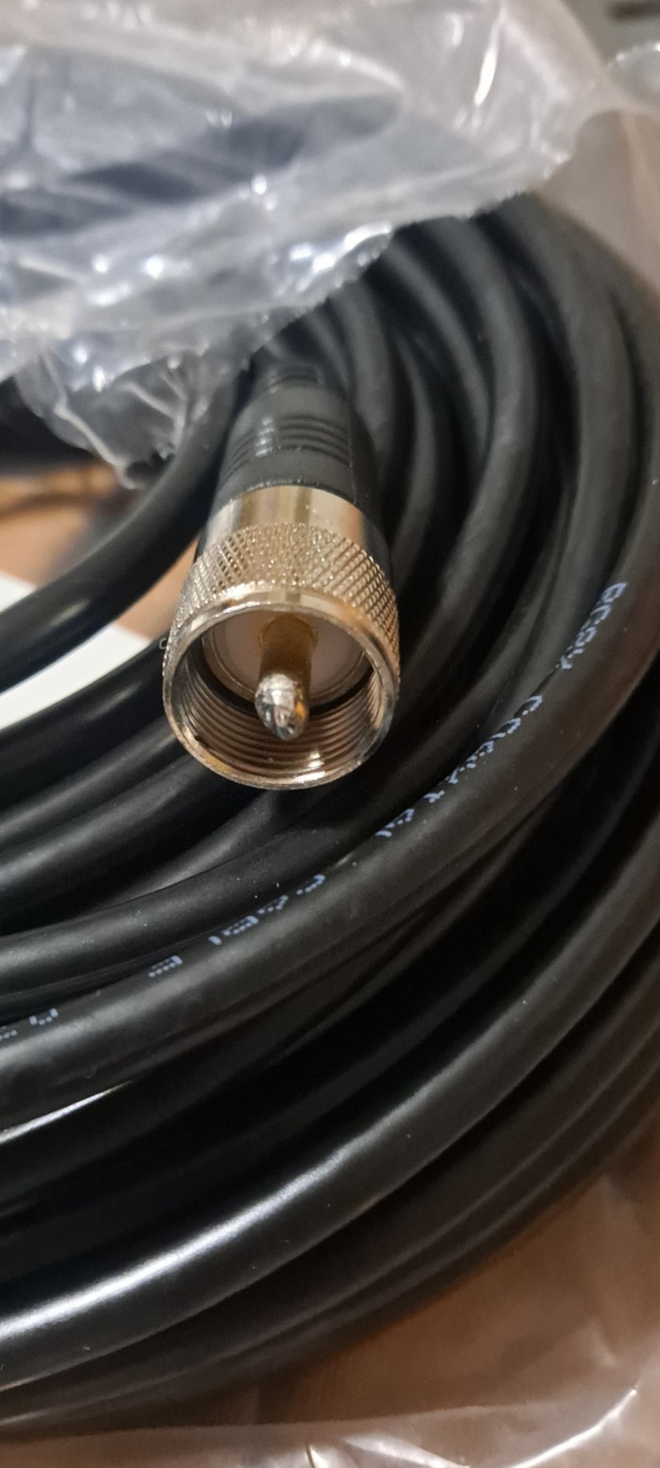 RG8x Coaxial Cable 100 ft, CB Coax Cable, UHF PL259 Male to Male Low Loss CB Antenna Cables, 50 Ohm for HAM Radio, Antenna Analyzer, Dummy Load, SWR Meter customer photo 2