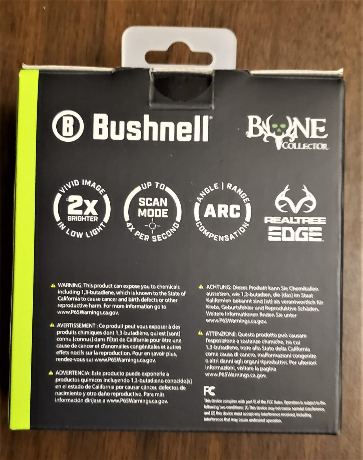 Bushnell BoneCollector 850 Laser Rangefinder, Hunting Laser Range Finder in Realtree Edge customer photo 2
